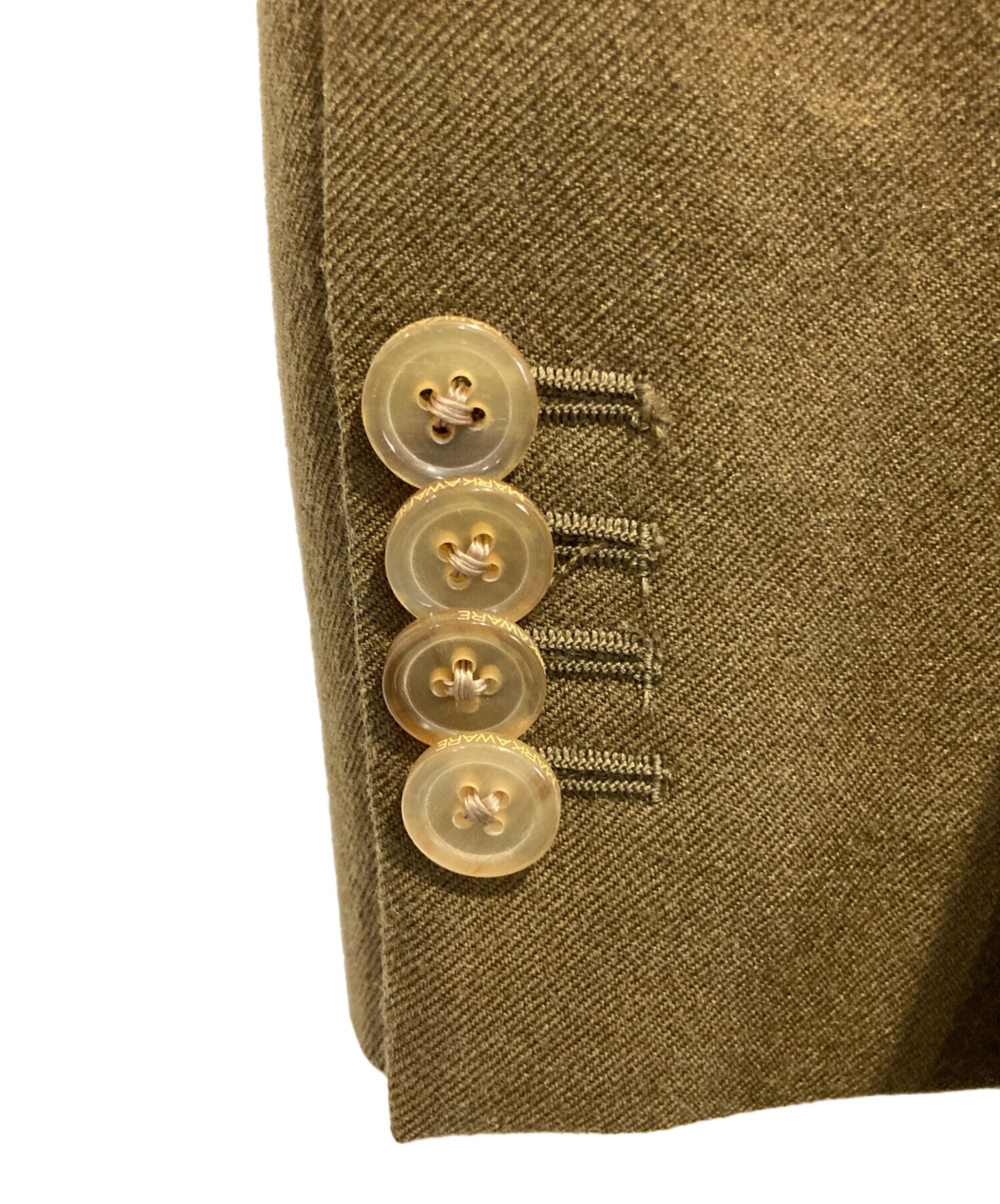 MARKAWARE テーラードジャケット 2009 ウール ブラウン MARKAWARE テーラードジャケット 2009 ウール ブラウン