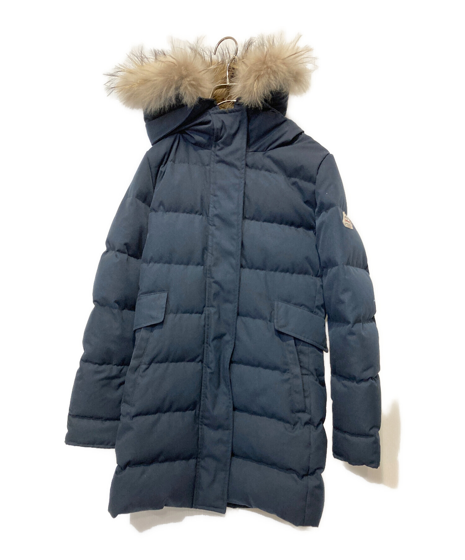 中古・古着通販】Pyrenex (ピレネックス) grenoble fur ネイビー 中古・古着通販】Pyrenex (ピレネックス) grenoble fur ネイビー