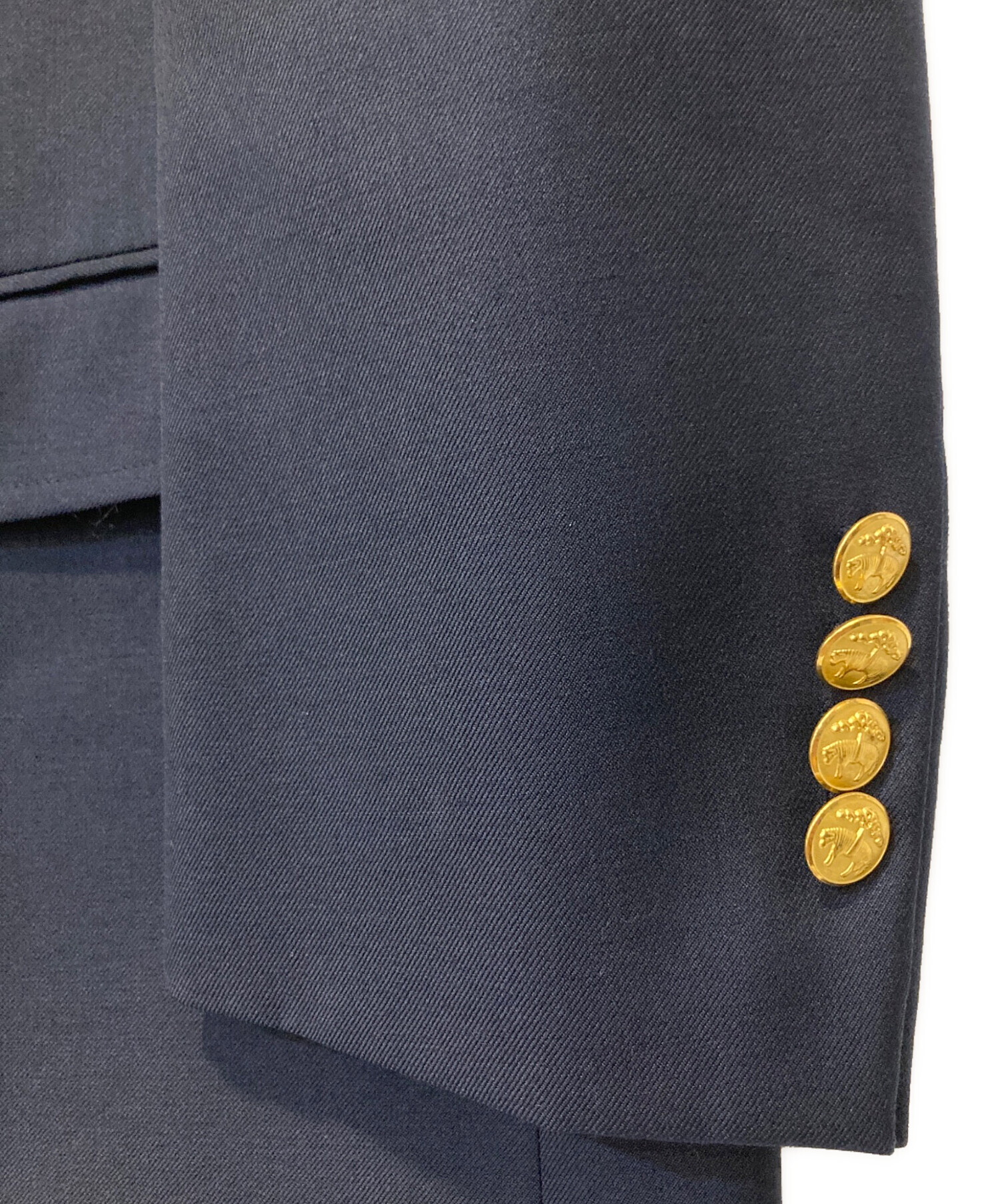 未使用に近い　90s ブルックスブラザーズ　ネイビーブレザー　金ボタン　AB5 未使用に近い 90s ブルックスブラザーズ ネイビーブレザー 金