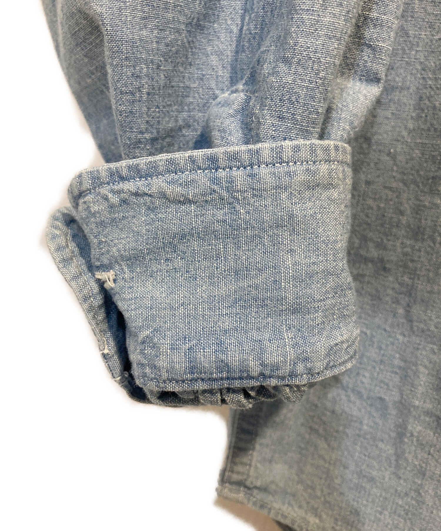 トップス A.PRESSE \"Washed Chambray Shirt 3 A.PRESSE 