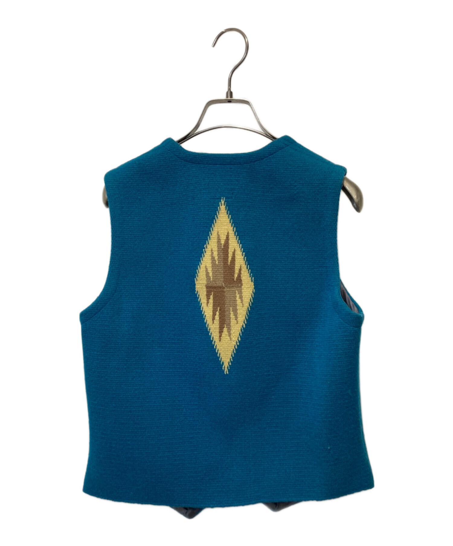 中古・古着通販】ORTEGA'S (オルテガ) チマヨベスト ブルー サイズ:XS