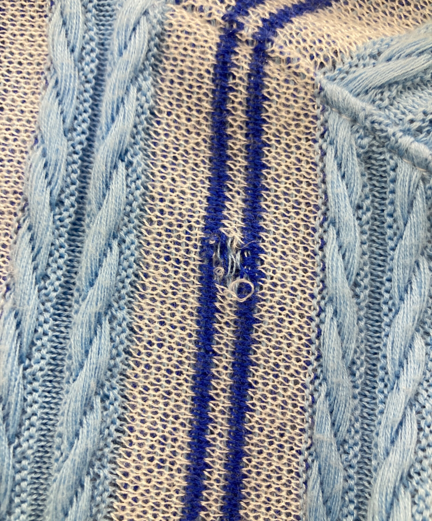 中古・古着通販】gim context (ジムコンテキスト) Stripe Open Collar