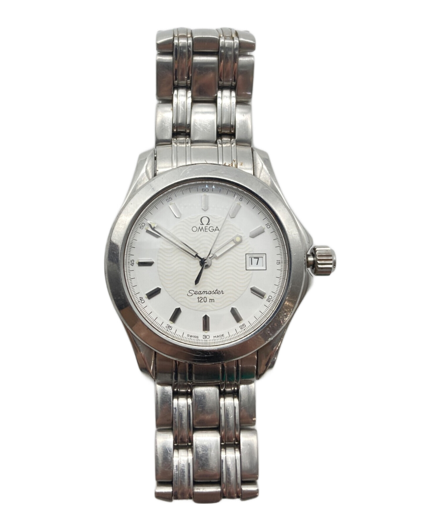 中古・古着通販】OMEGA (オメガ) seamaster 120M ホワイト｜ブランド 