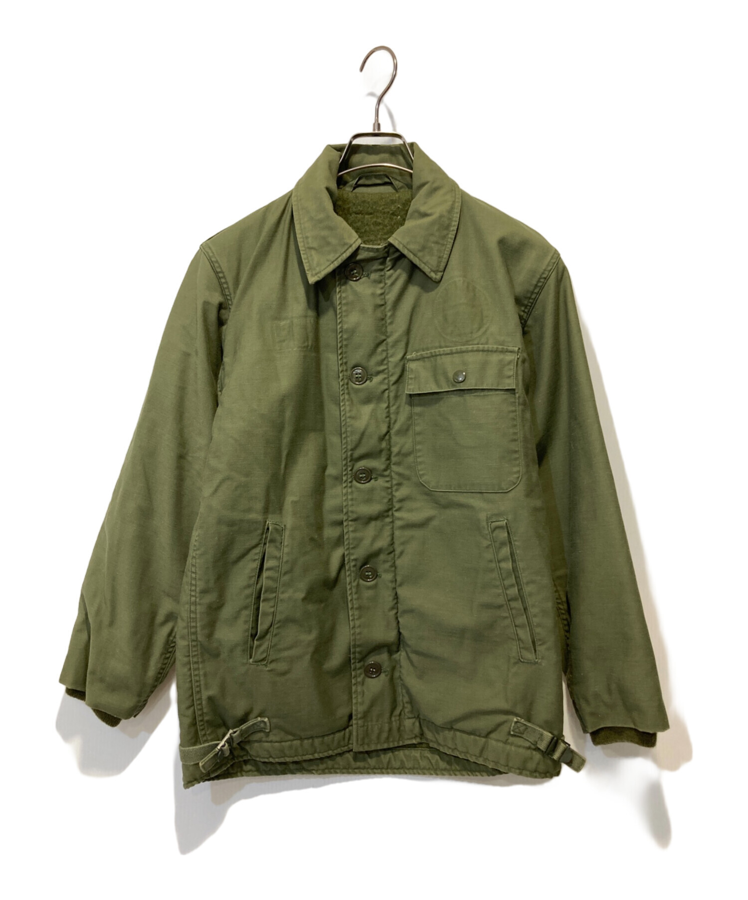 中古・古着通販】古着 (フルギ) A-2デッキジャケット グリーン サイズ