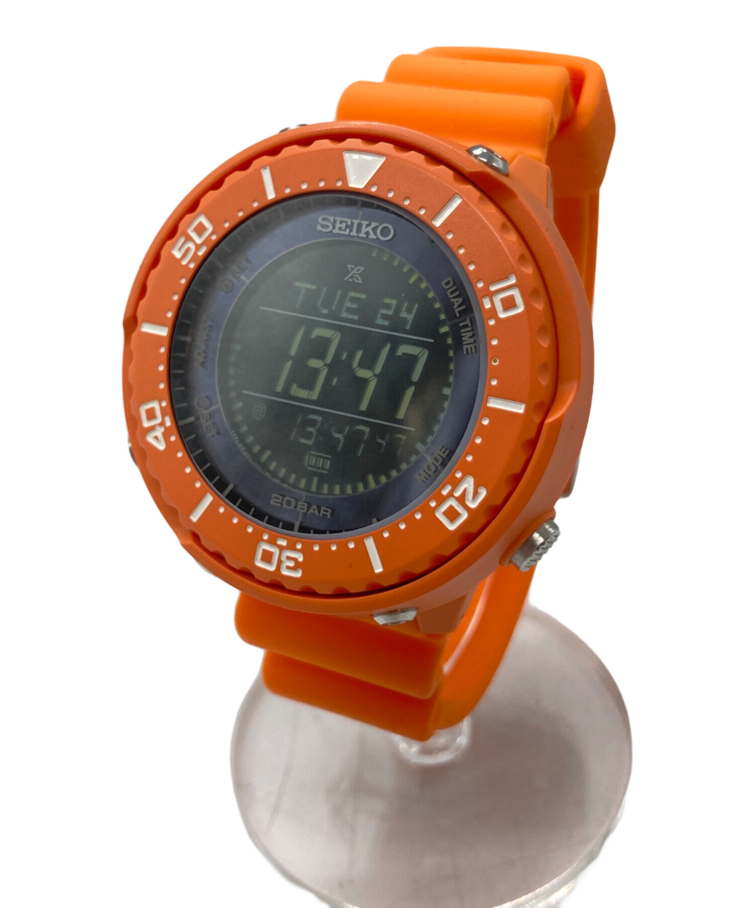 500本限定‼️SEIKO PROSPEX beams オレンジ アウトドア時計