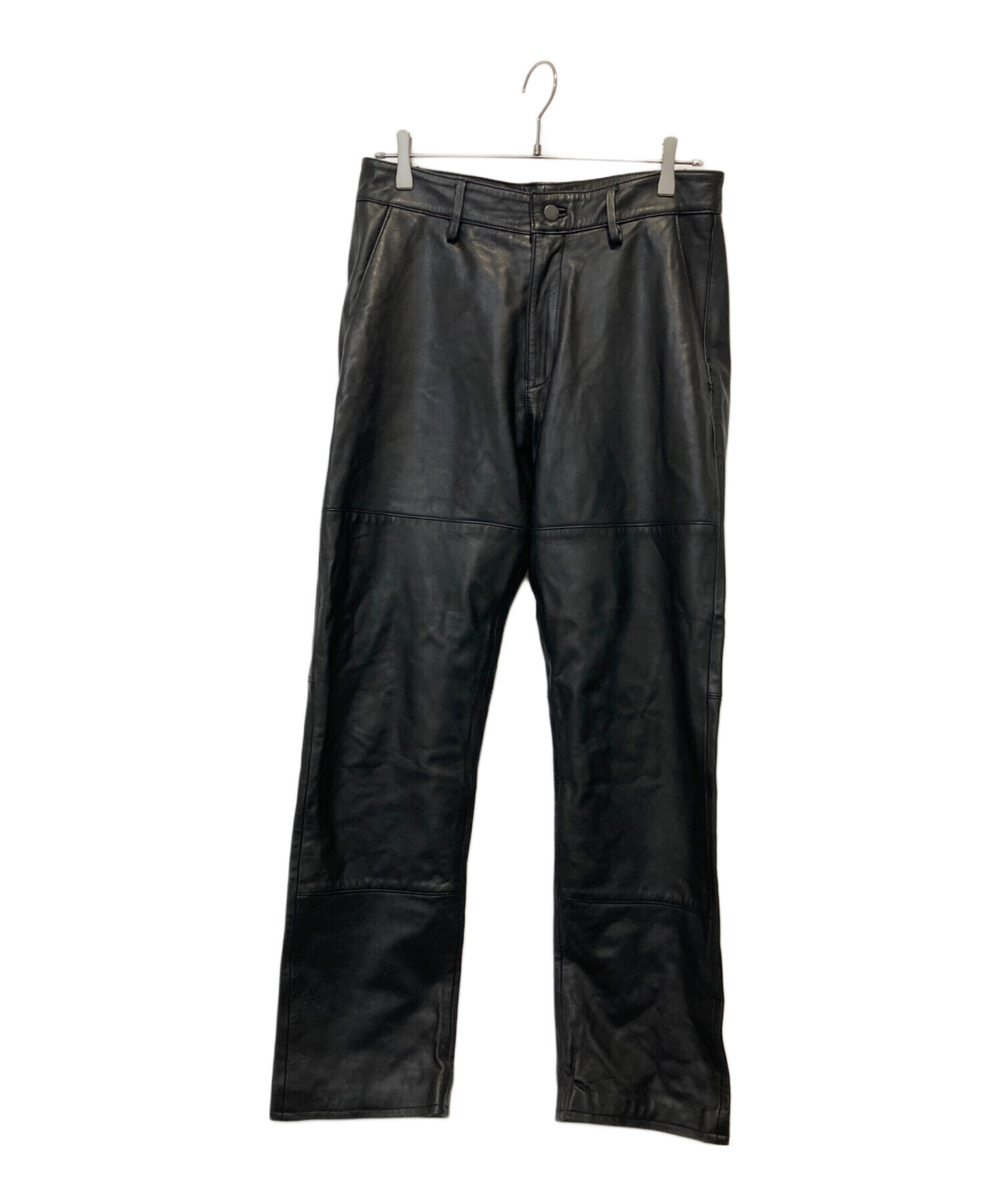 JUHA ユハ　SYNTHETIC LEATHER TAPERED レザーパンツ JUHA ユハ SYNTHETIC LEATHER TAPERED レザーパンツ