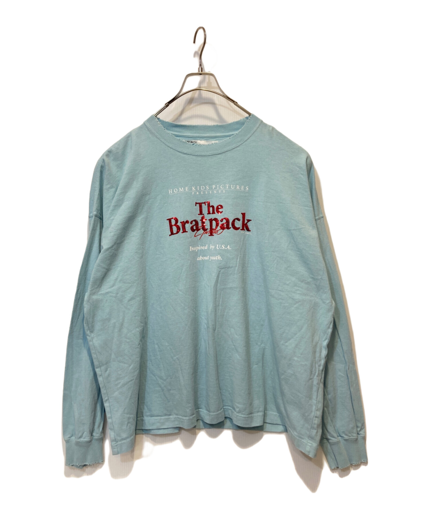 中古・古着通販】DAIRIKU (ダイリク) Brat pack Spangle Tee スカイ 