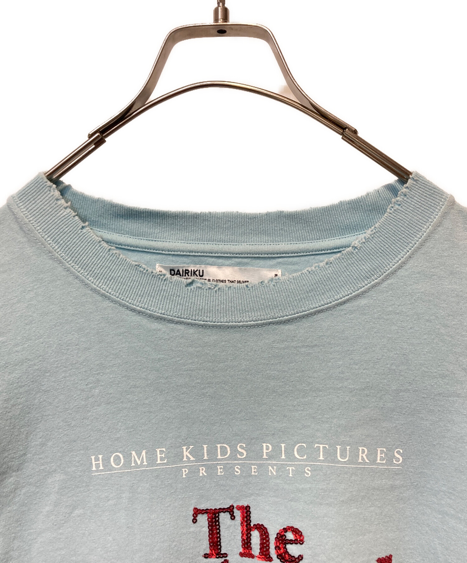 中古・古着通販】DAIRIKU (ダイリク) Brat pack Spangle Tee スカイ 