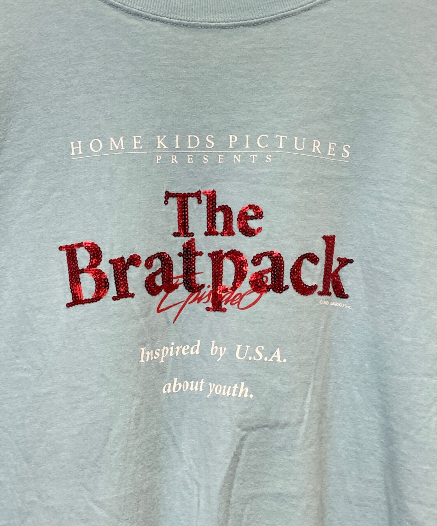 中古・古着通販】DAIRIKU (ダイリク) Brat pack Spangle Tee スカイ 