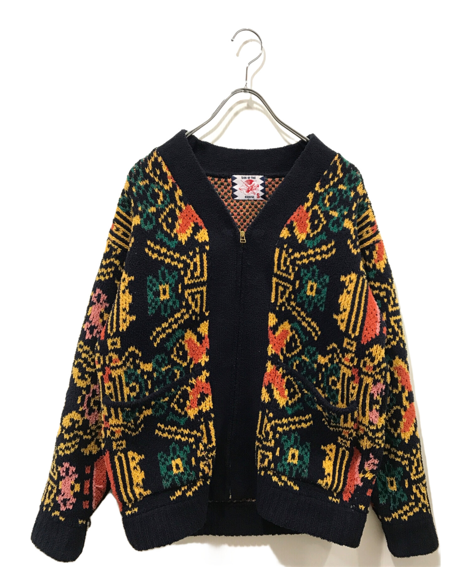 サノバチーズ　カウチン　古着 中古・古着通販】son of the cheese (サノバチーズ) WALLPAPER KNIT
