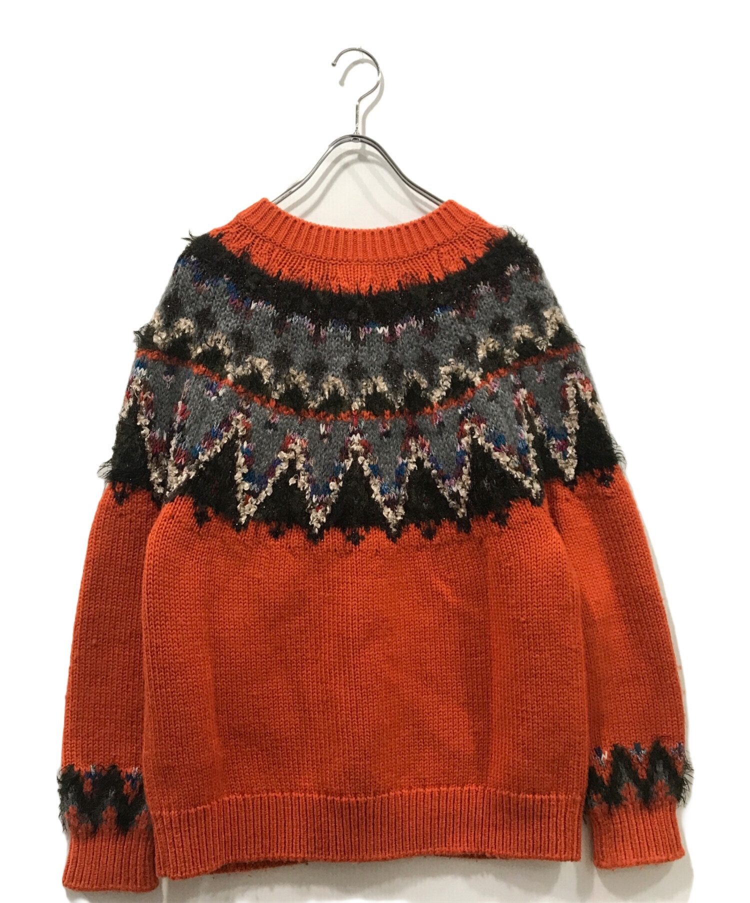中古・古着通販】Coohem (コーヘン) KOHEN NORDIC KNIT CARDIGAN