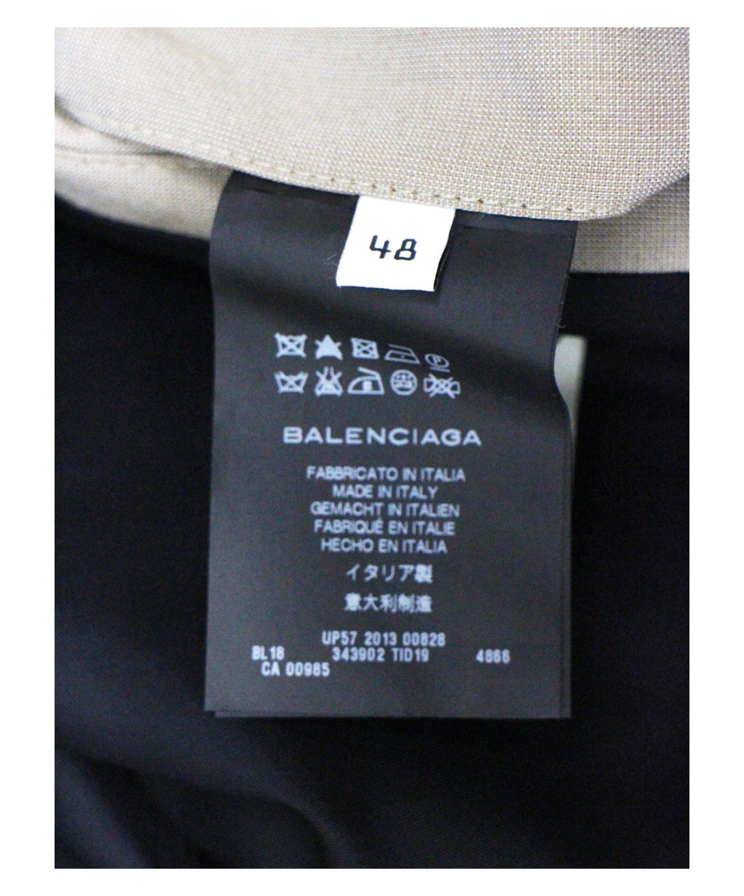 中古・古着通販】BALENCIAGA (バレンシアガ) ジャケット グレー サイズ 