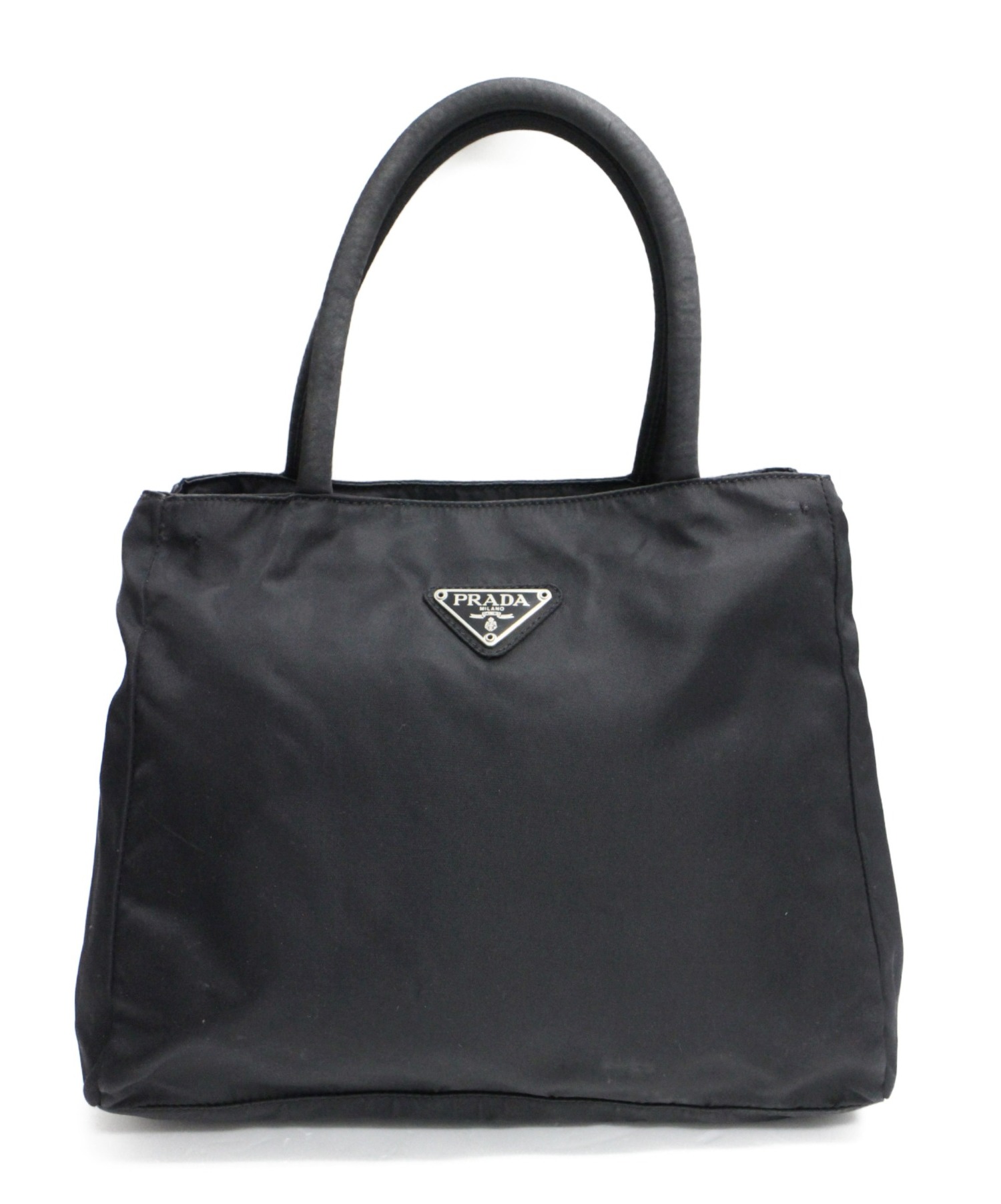 中古・古着通販】PRADA (プラダ) ボストンバッグ ホワイト×ブラウン 