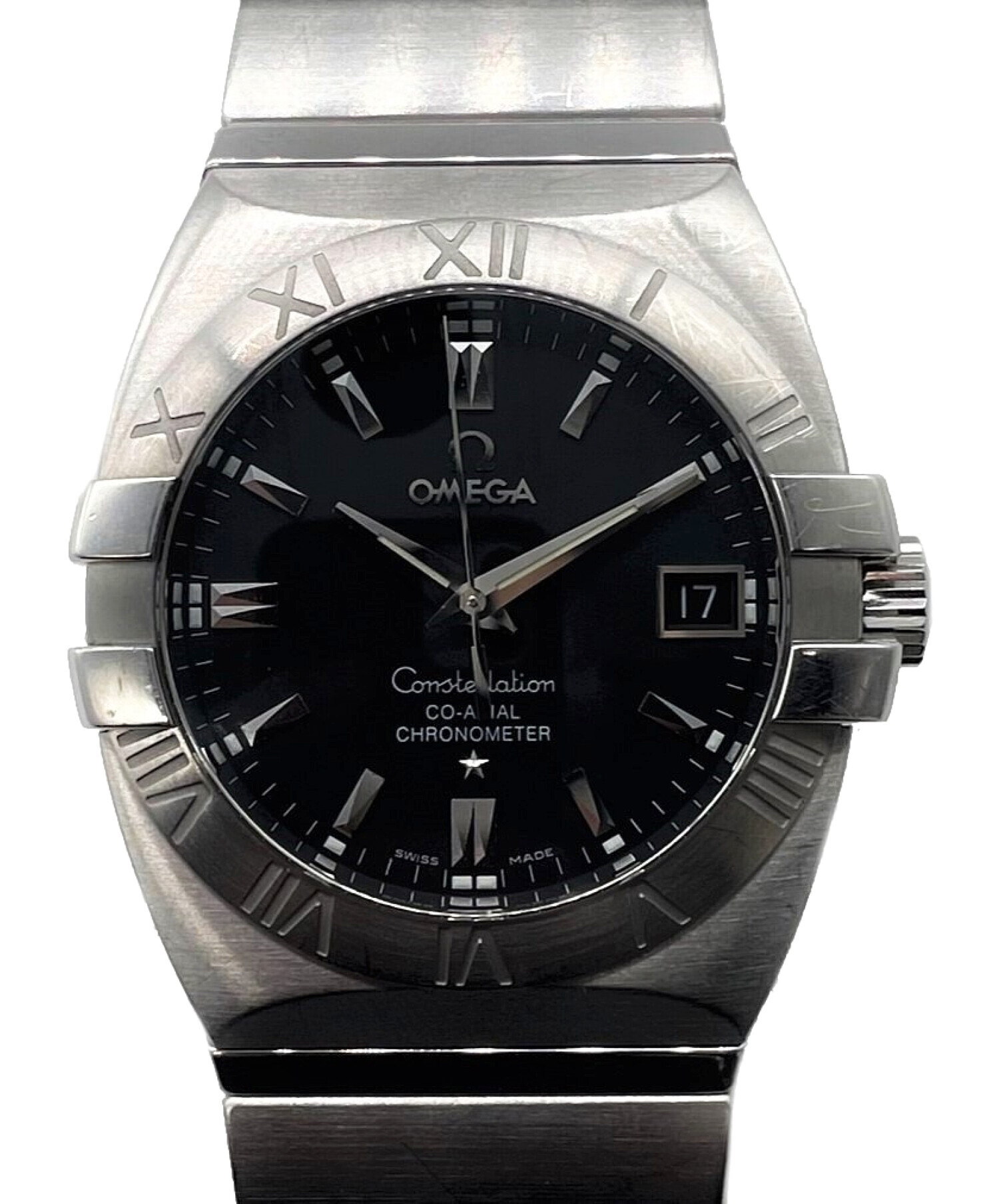 中古・古着通販】OMEGA (オメガ) Constellation DOUBLE EAGLE ブラック 