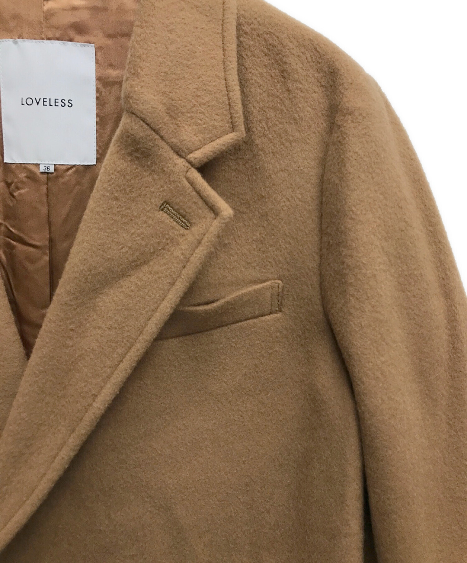 中古・古着通販】LOVELESS (ラブレス) サイド プリーツ チェスター