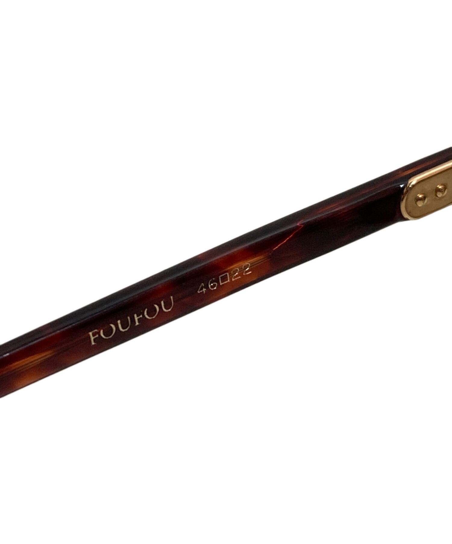 中古・古着通販】Ayame (アヤメ) サングラス ブラウン サイズ:46□22