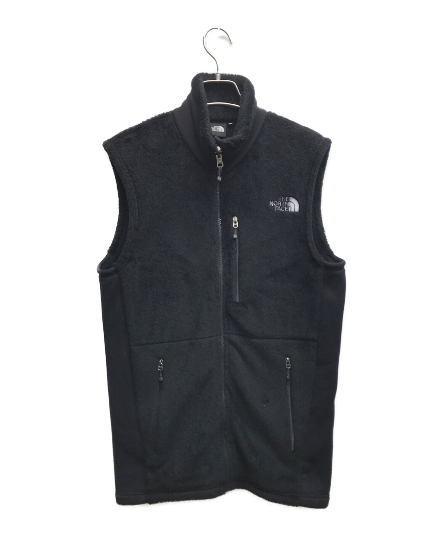 THE NORTH FACE 黒 フリースベスト 中古・古着通販】THE NORTH FACE (ザ ノース フェイス) フリースベスト