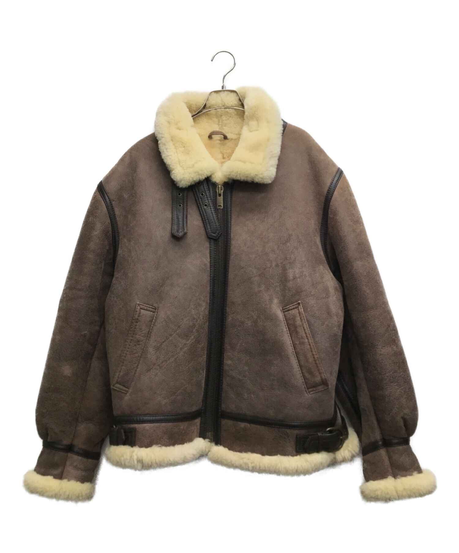ビンテージ　TERRALAM B-3タイプジャケット　古着レザージャケット ビンテージ TERRALAM B-3タイプジャケット 古着レザージャケット