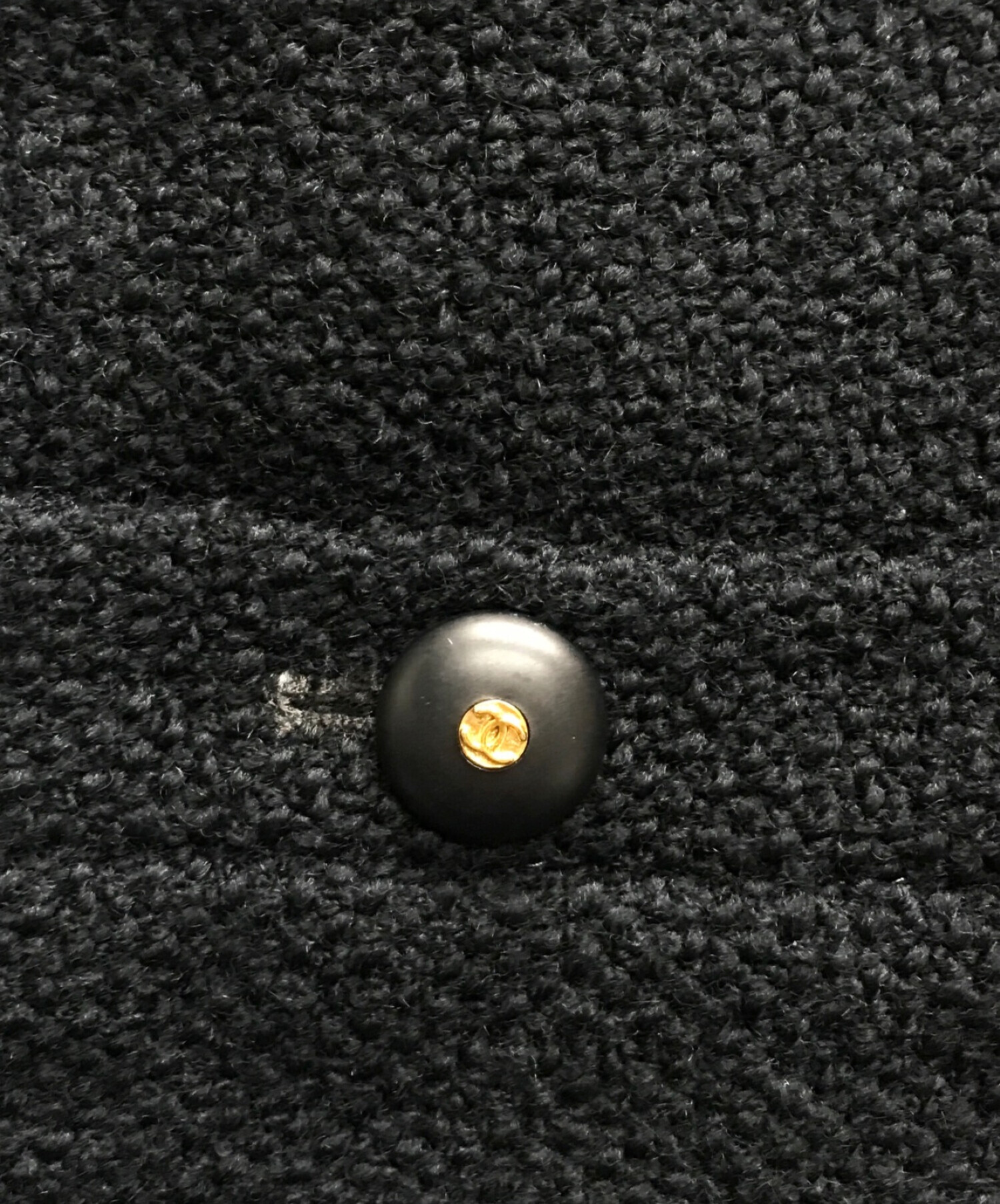 中古・古着通販】CHANEL (シャネル) ツイードセットアップ ブラック