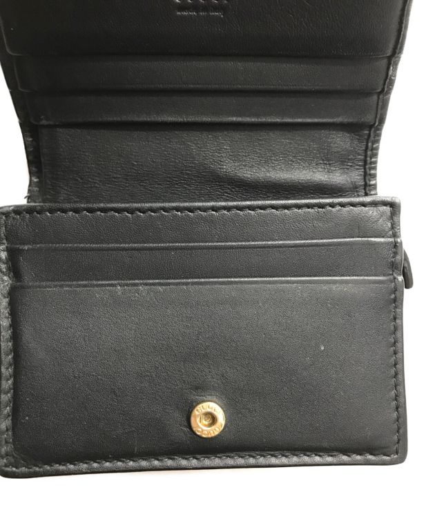GUCCI グッチ/GGスプリームコンパクトウォレット/508757/525***/Bランク/93【中古】 GUCCI（グッチ） グッチ/GGスプリームコンパクトウォレット/508757/525