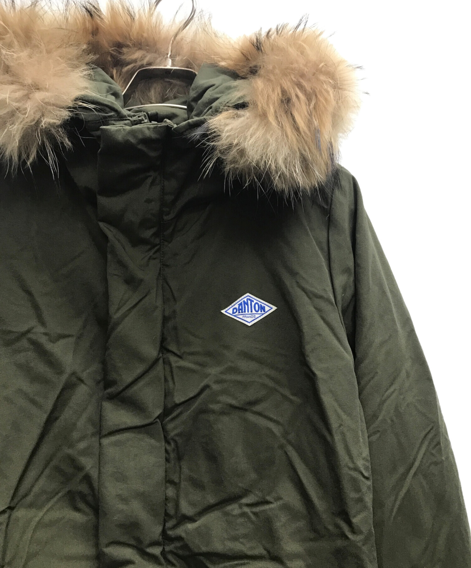 中古・古着通販】DANTON (ダントン) ダウンコート オリーブ サイズ:34