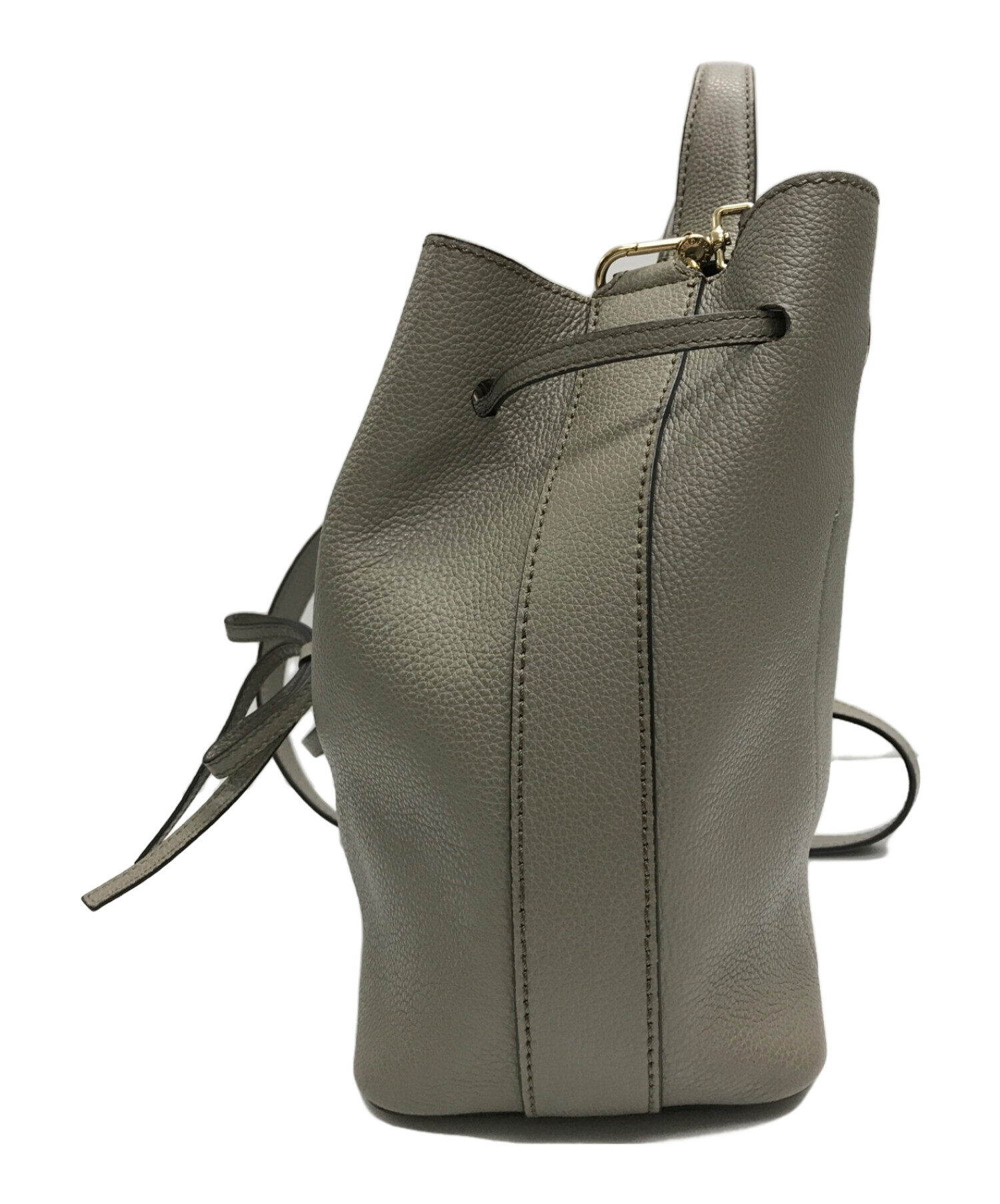 FURLA 2way巾着バック ☆良品☆フルラ☆2way☆巾着バッグ☆コロナ ドロー