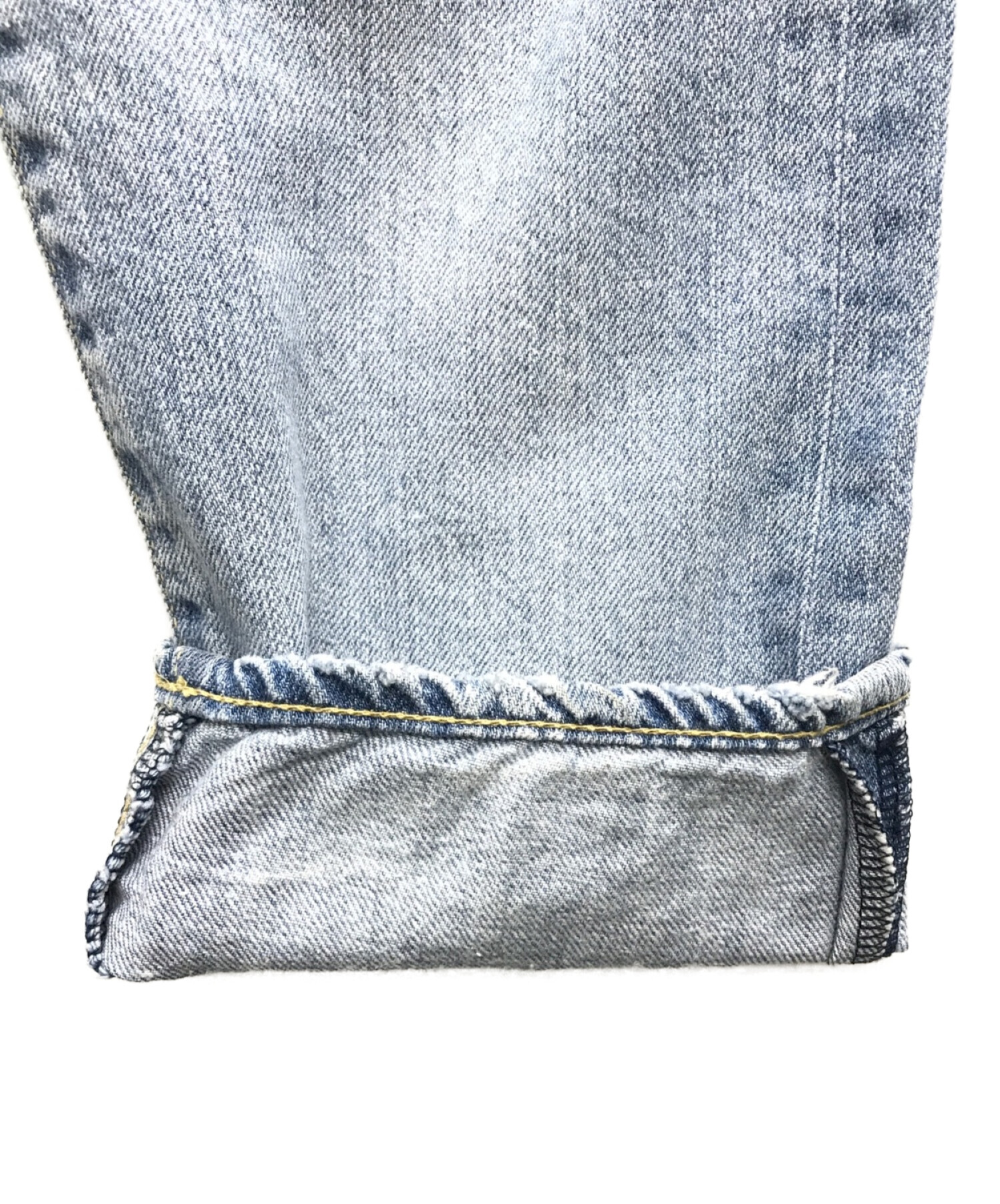 R.H. VINTAGE ダメージ デニムスウェット シャツ R.H.Vintage スウェット ダメージデニム 【中古・古着通販】R.H.