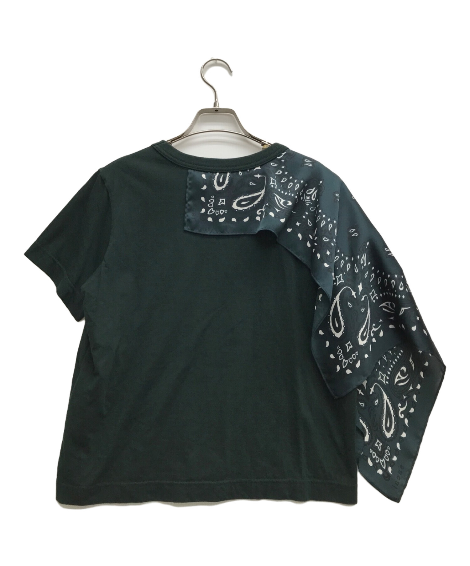 中古・古着通販】sacai (サカイ) Bandana print T-shirt グリーン