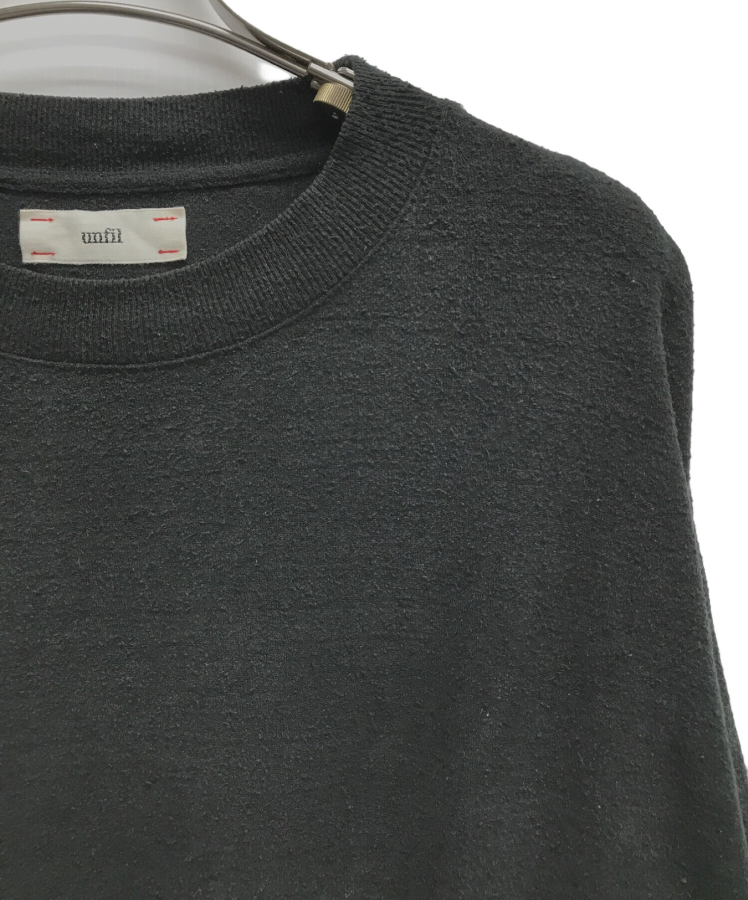 中古・古着通販】UNFIL (アンフィル) raw silk plain-jersey long