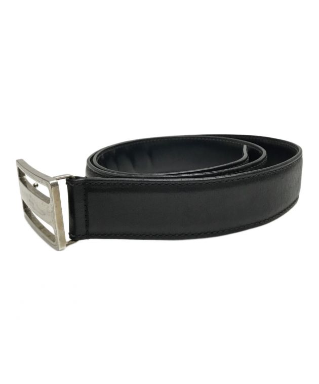 中古・古着通販】GUCCI (グッチ) レザーベルト ブラック｜ブランド  