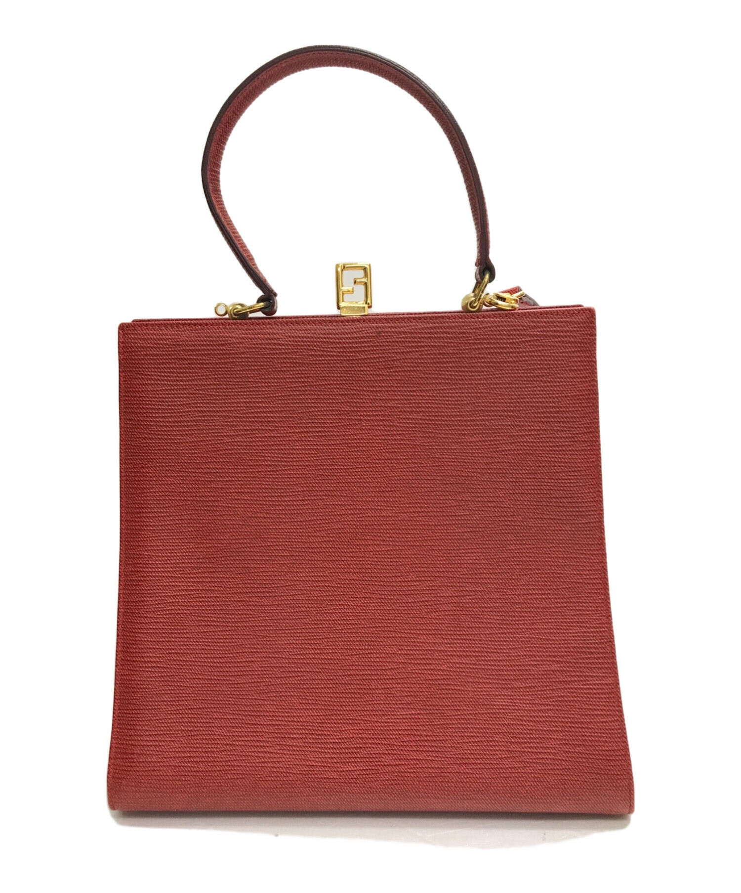中古・古着通販】FENDI (フェンディ) トートバッグ レッド｜ブランド 