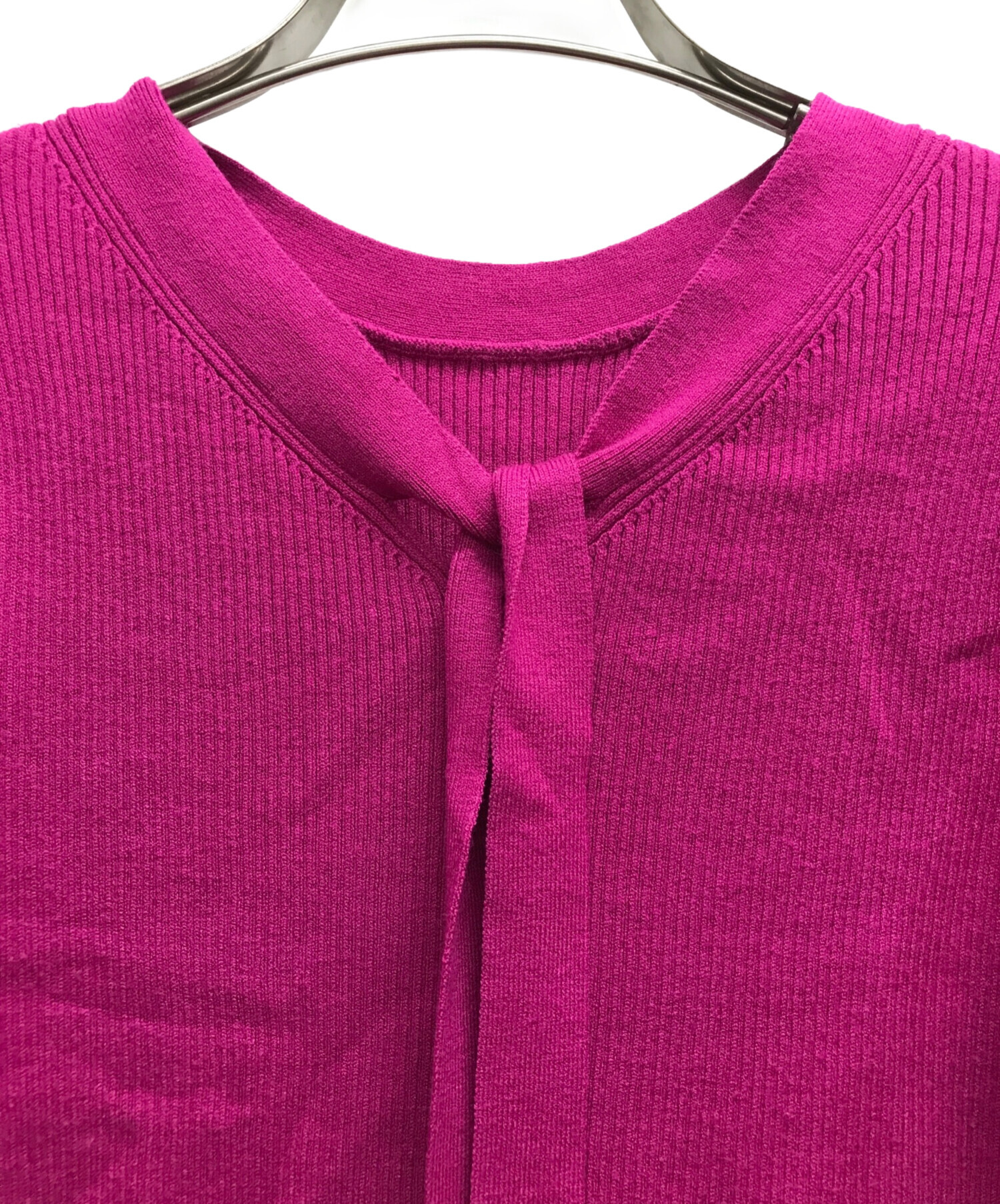 中古・古着通販】ANAYI (アナイ) 2WAYリボンパフニット