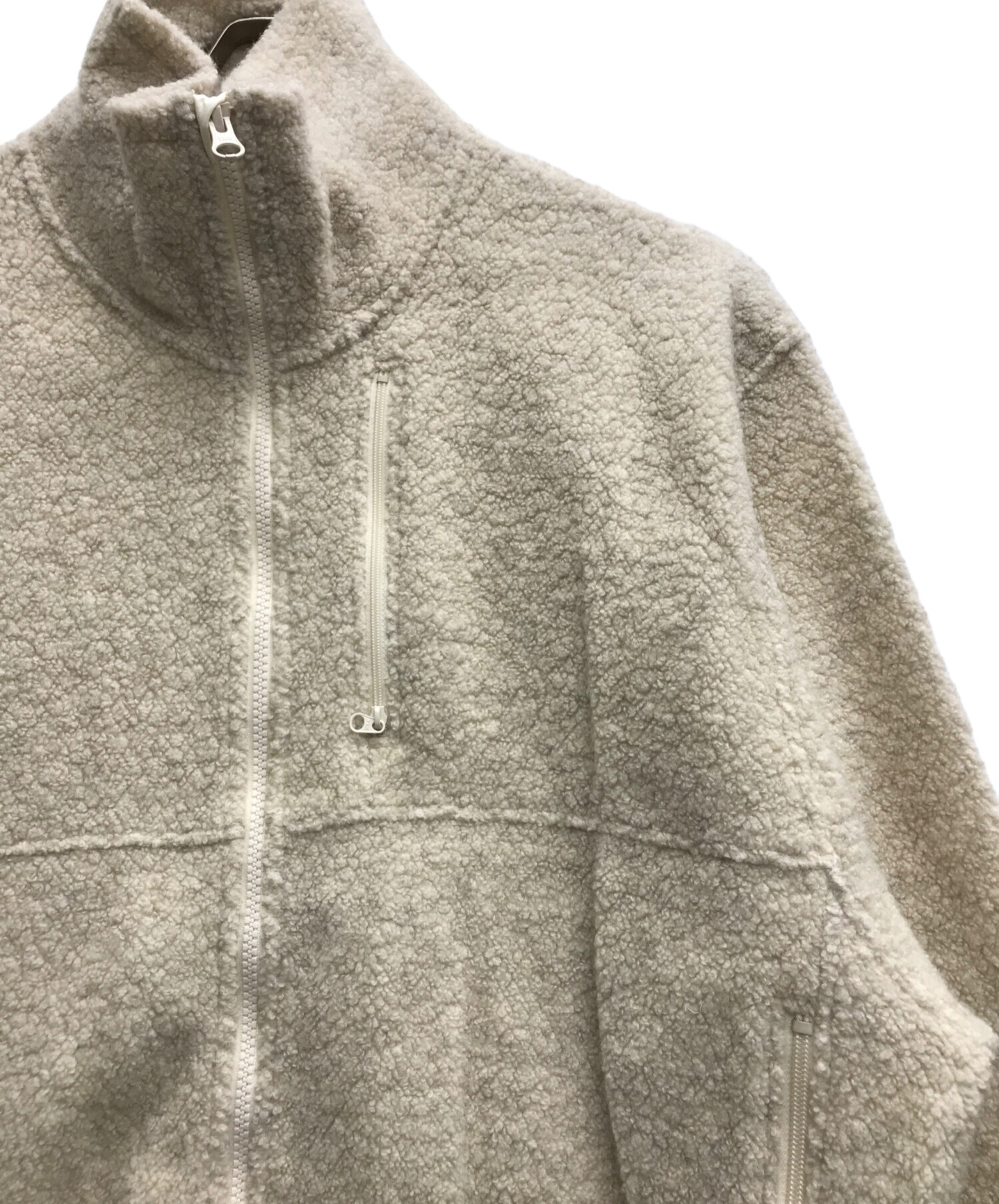 中古・古着通販】CIOTA (シオタ) スビンコットン混紡毛パイルブルゾン