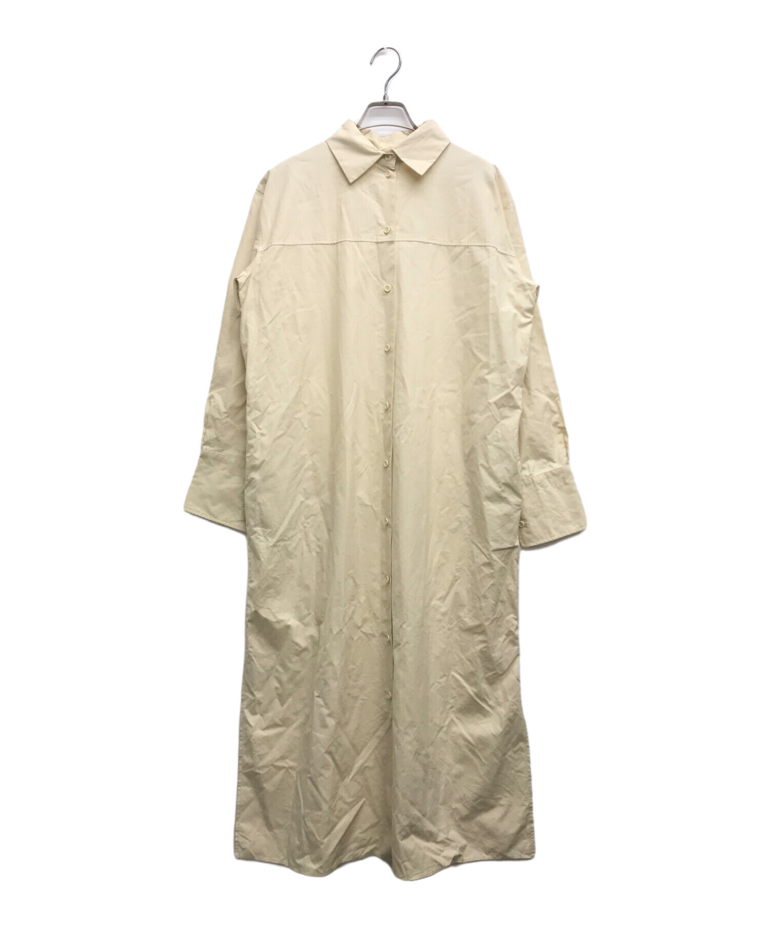【お値下げしました】2018ss CURRENTAGE シャツドレス 中古・古着通販】CURRENTAGE (カレンテージ) シャツワンピース