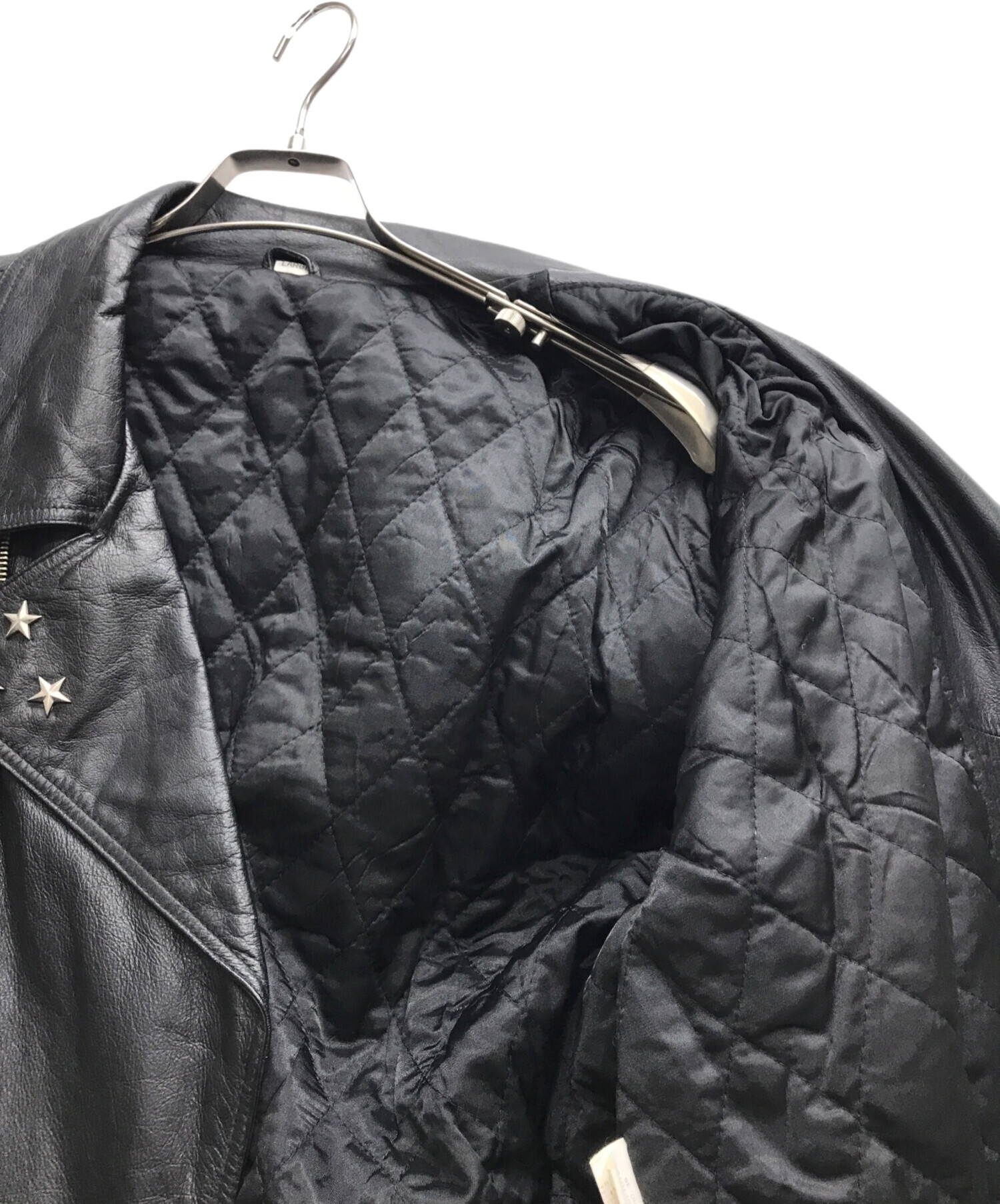 中古・古着通販】COOLS (クールス) ライダースジャケット ブラック