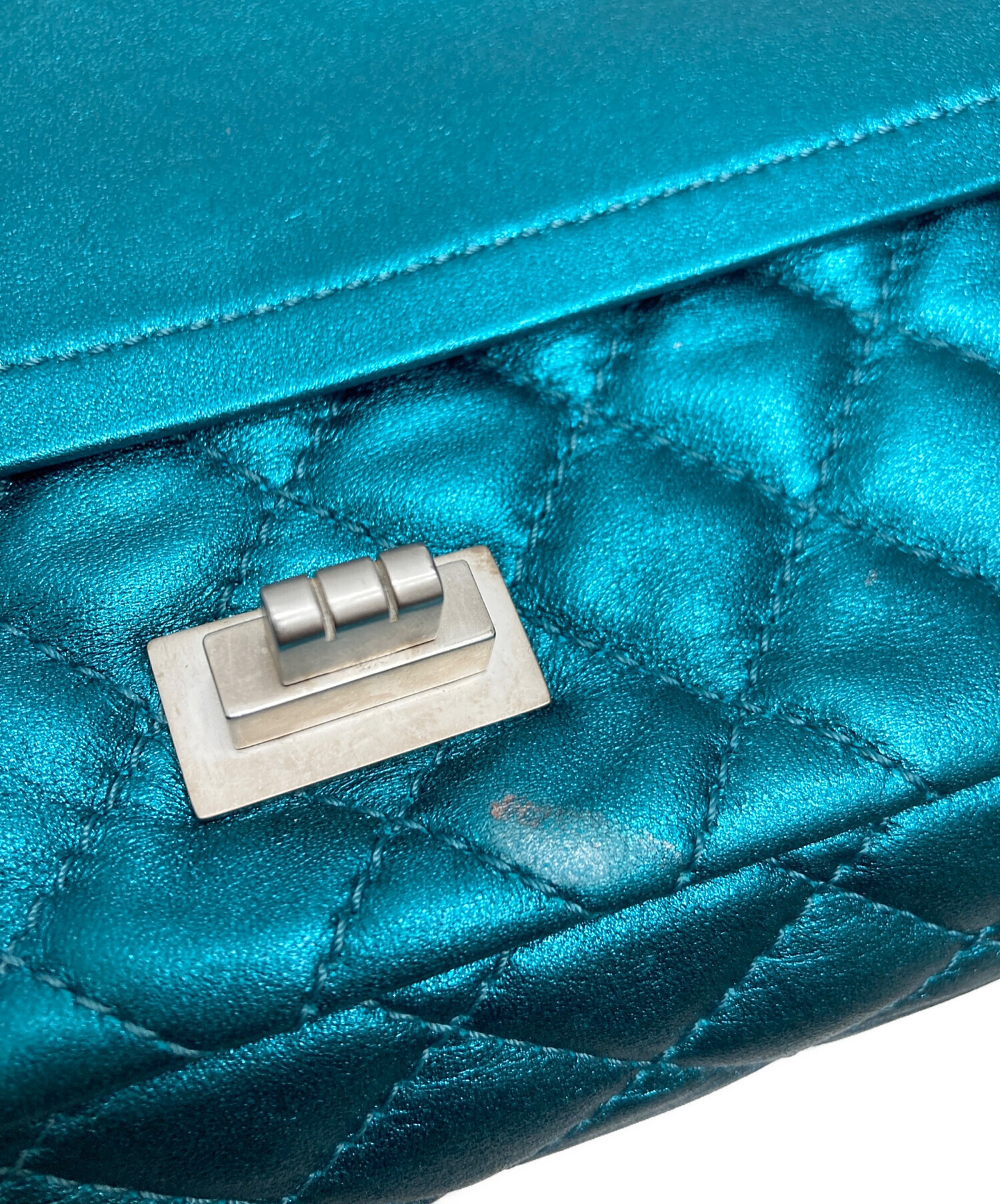 中古・古着通販】CHANEL (シャネル) 2.55 ダブルフラップショルダー