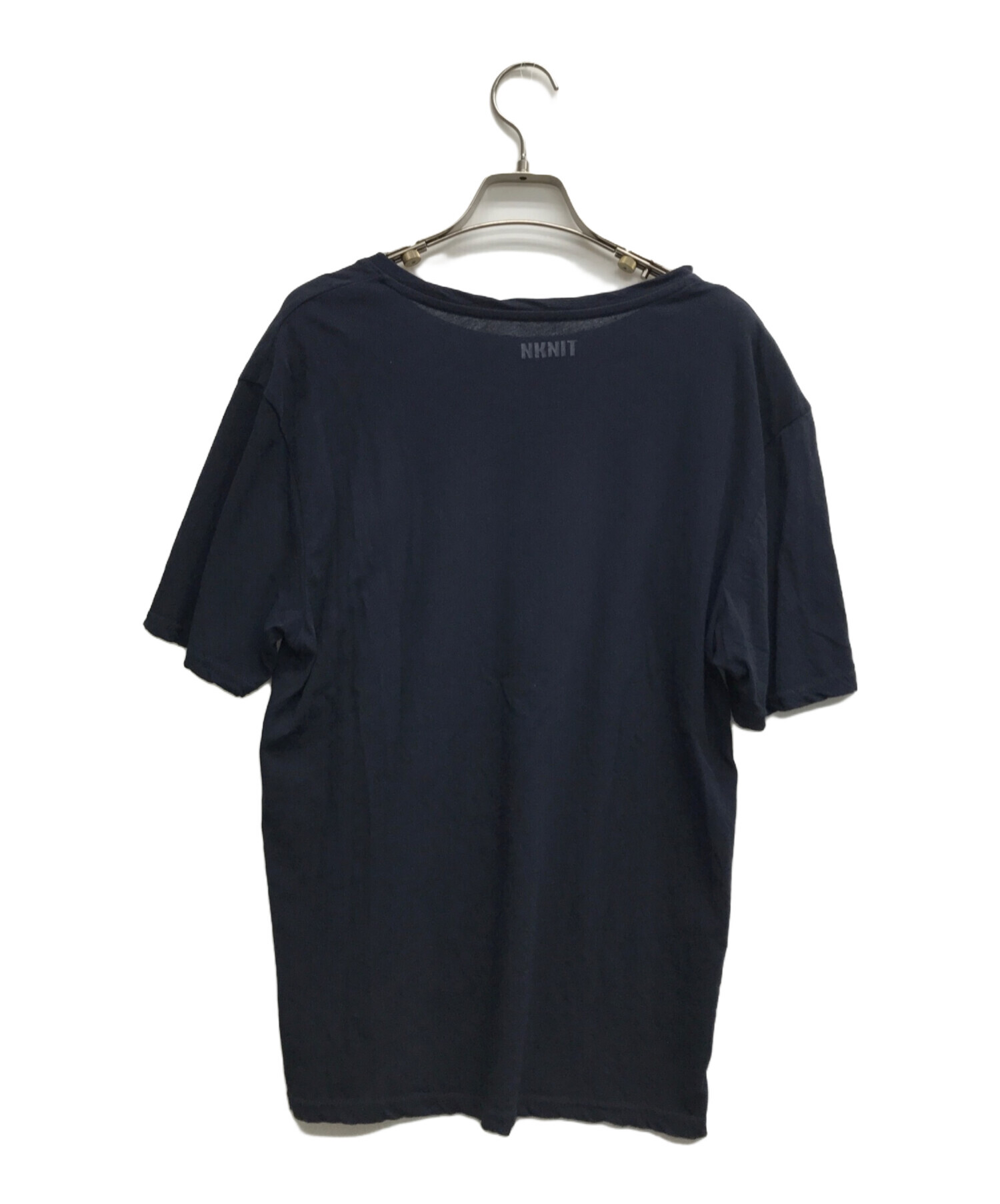 中古・古着通販】NKNIT (ンニット) 半袖Tシャツ ネイビー サイズ:2
