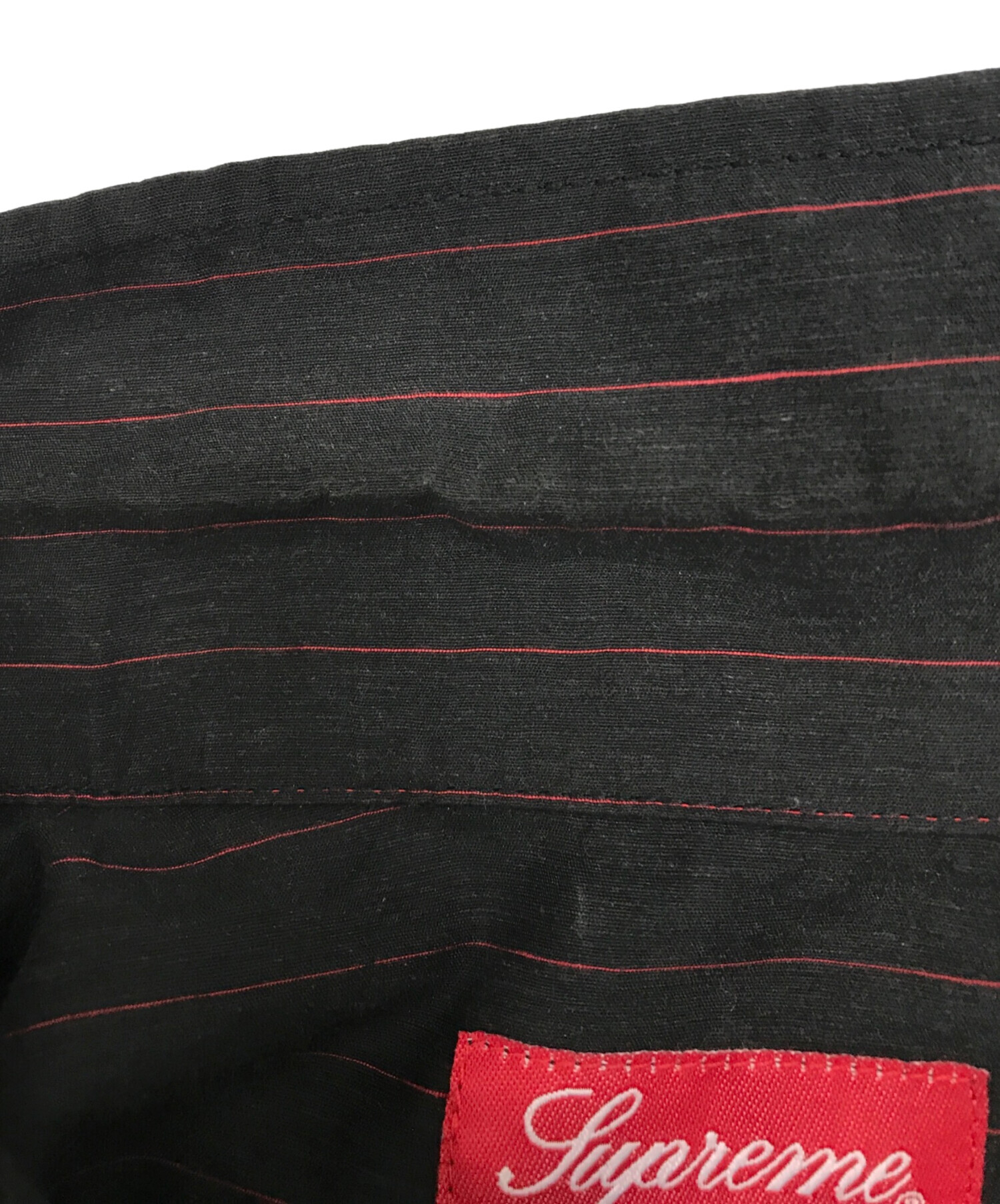 中古・古着通販】SUPREME (シュプリーム) Pinstripe Linen Shirt