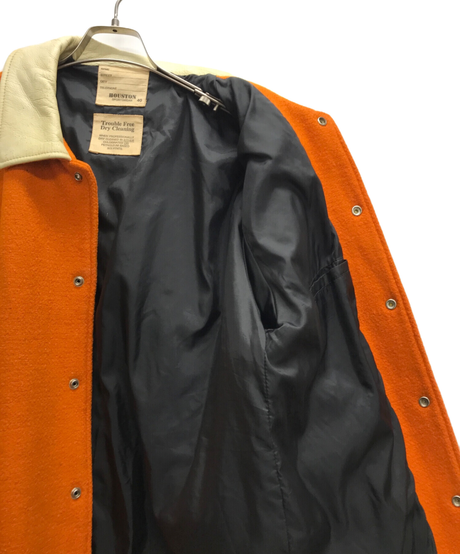 中古・古着通販】HOUSTON SPORTSWEAR (ヒューストン) スタジャン