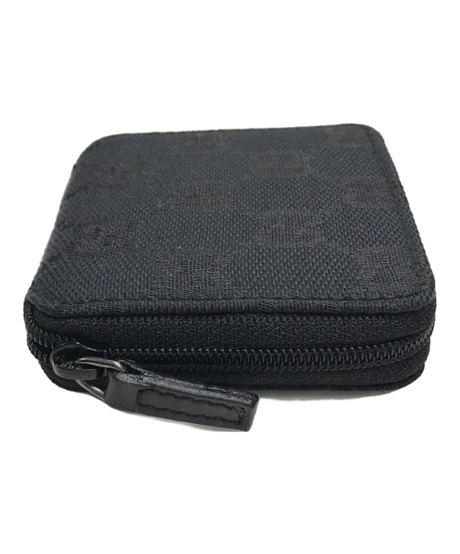中古・古着通販】GUCCI (グッチ) GGキャンバスコインケース ブラック