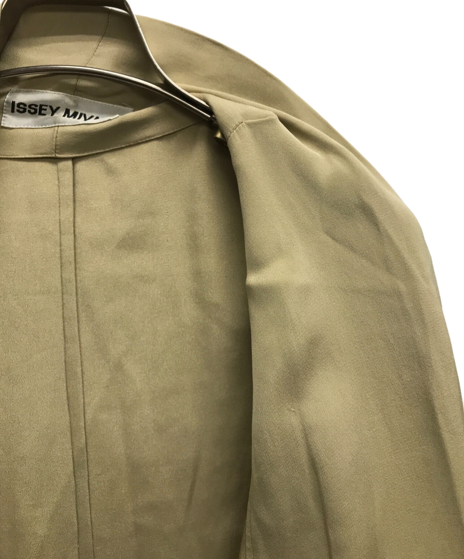 中古・古着通販】ISSEY MIYAKE (イッセイミヤケ) シルクジャケット