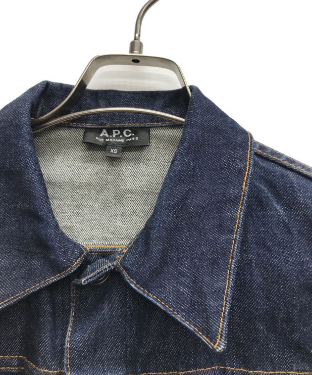 中古・古着通販】A.P.C. (アーペーセー) デニムジャケット インディゴ