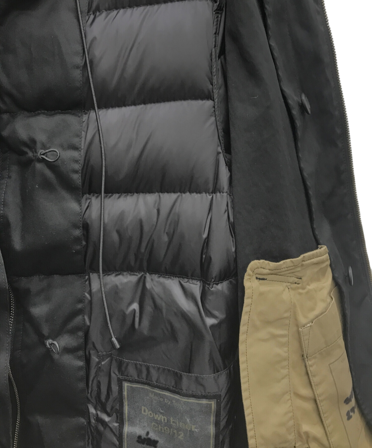 中古・古着通販】TEN-C (テンシー) Anorak B7/7 ブラック サイズ:46