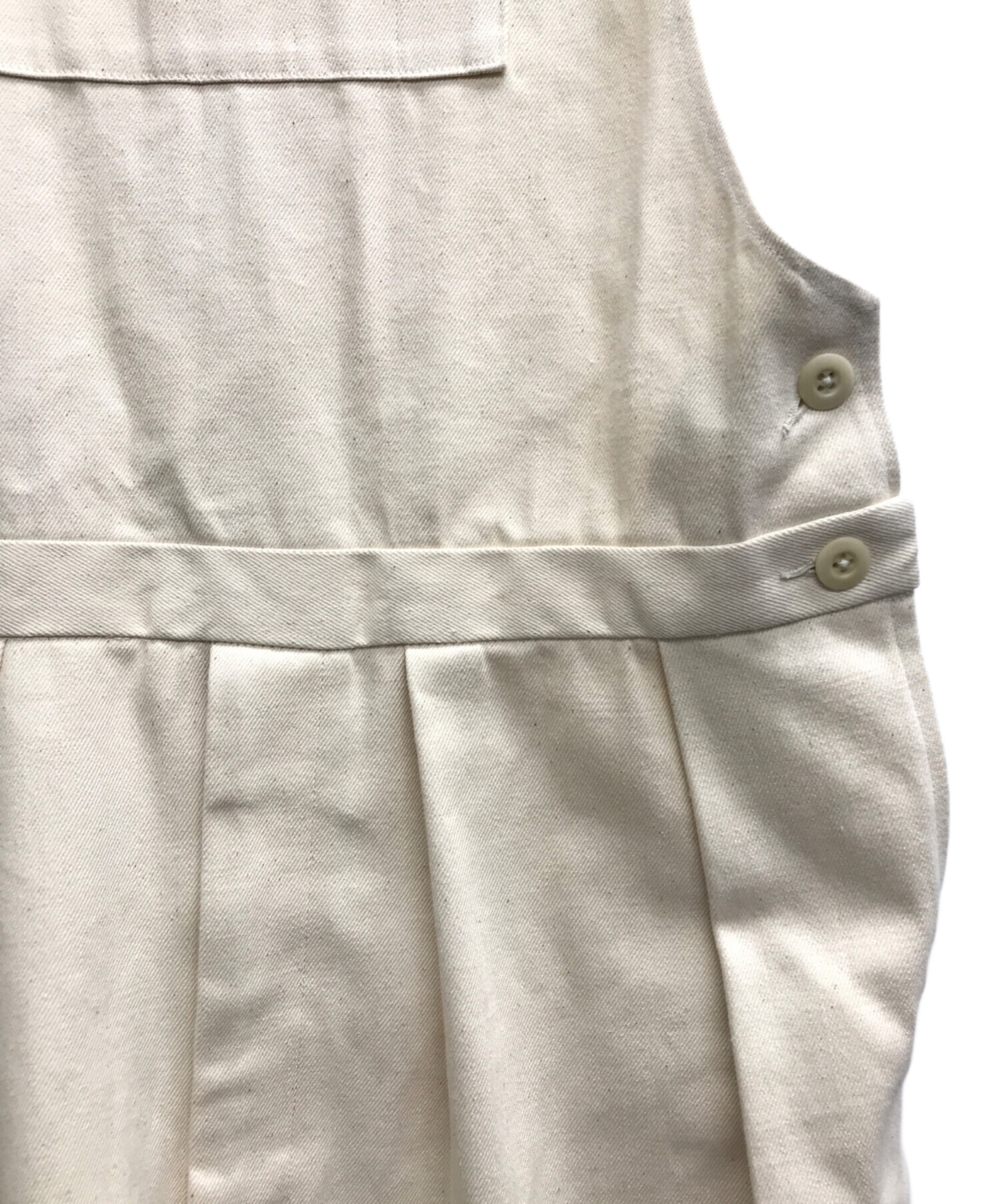 中古・古着通販】NEAT (ニート) コットンオーバーオール アイボリー