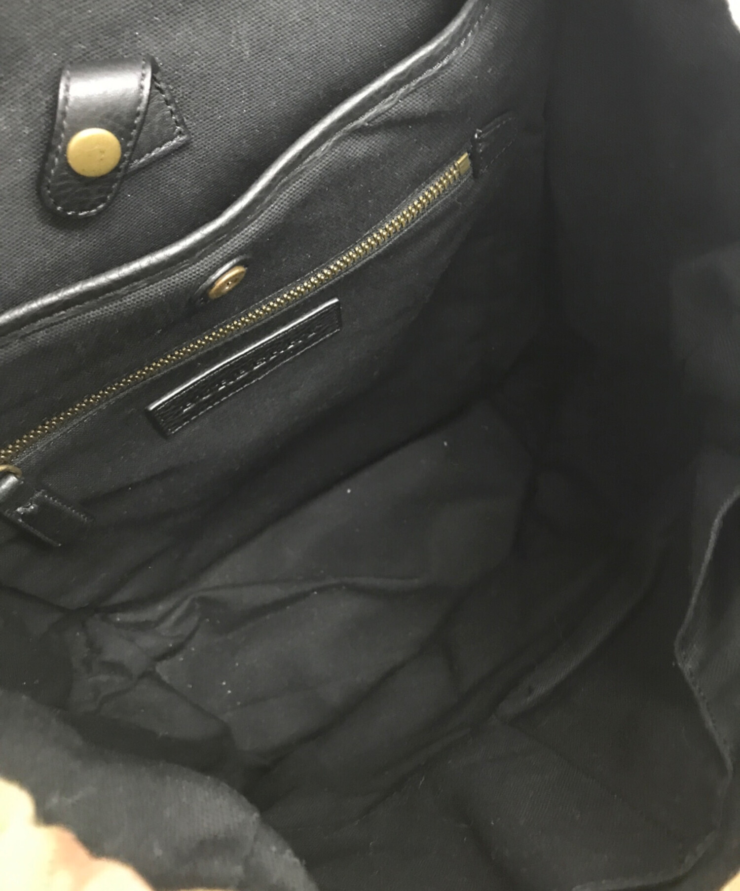 中古・古着通販】BURBERRY (バーバリー) CANVAS CHECK バックパック