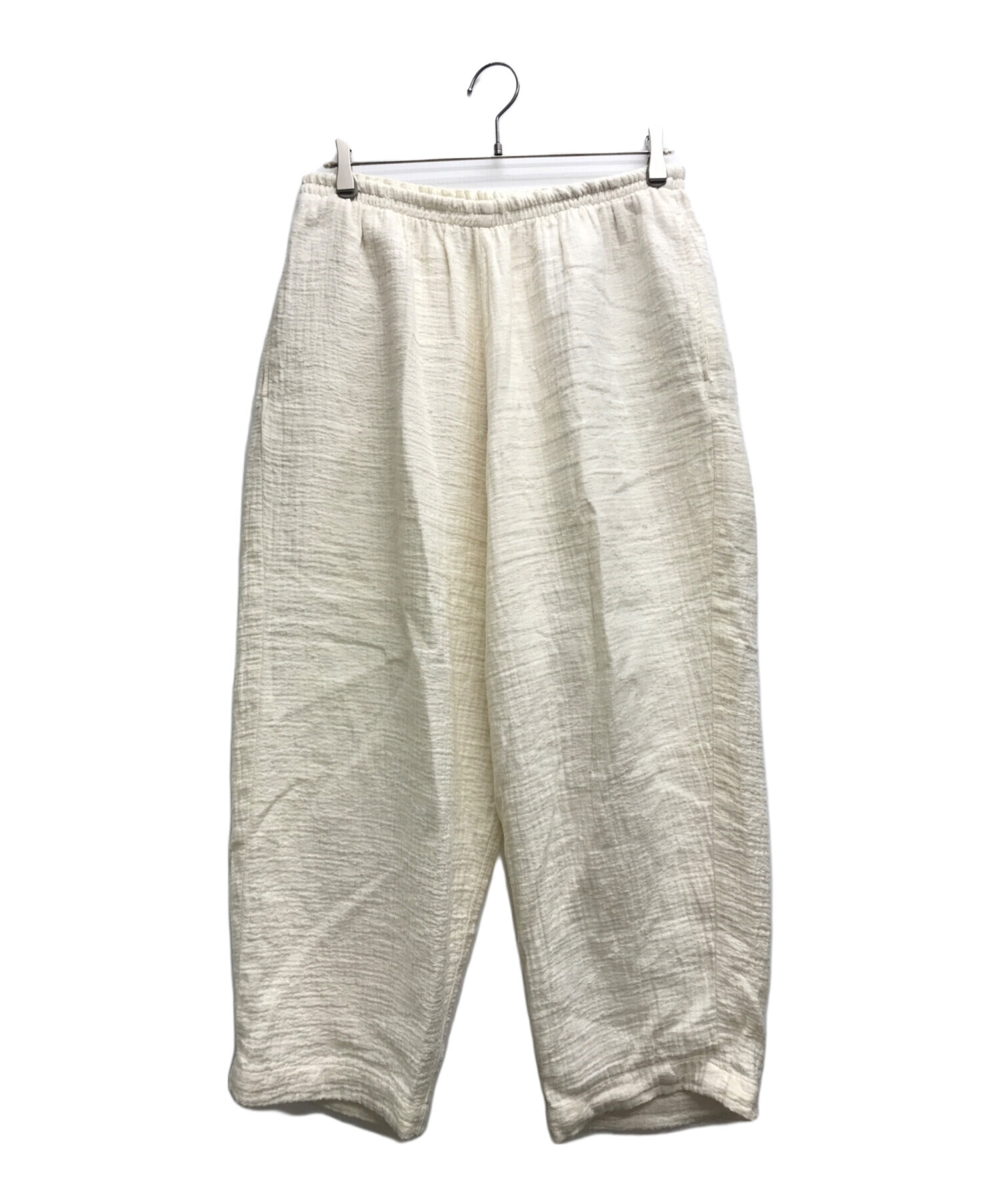 ポータークラシック《 刺し子リネン プレミアム ピースパンツ