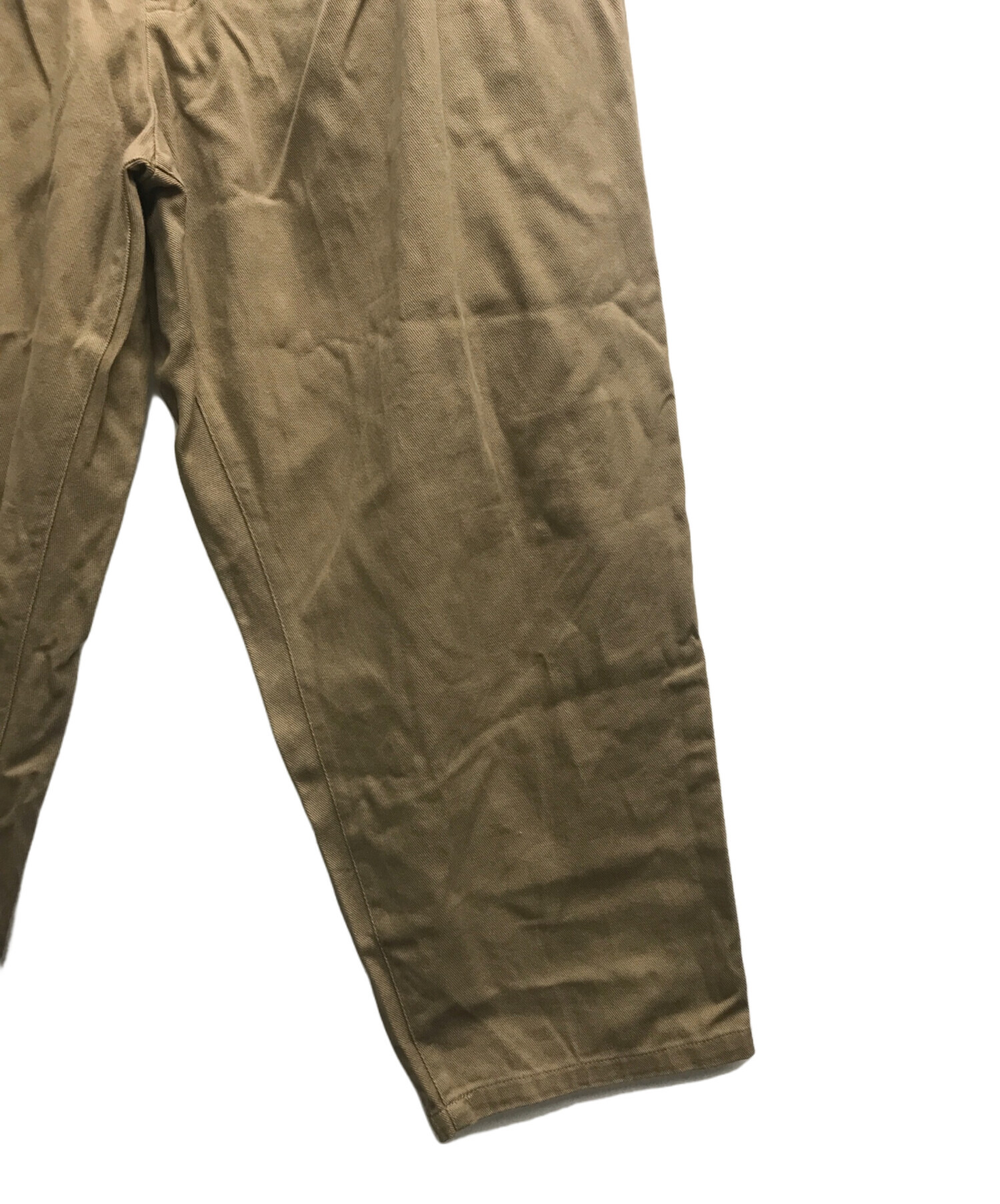 clumsy パンツ VINTAGE 2 PLEATS EASY PANTS 中古・古着通販】clumsy (クラムジー) VINTAGE 2 PLEATS EASY PANTS