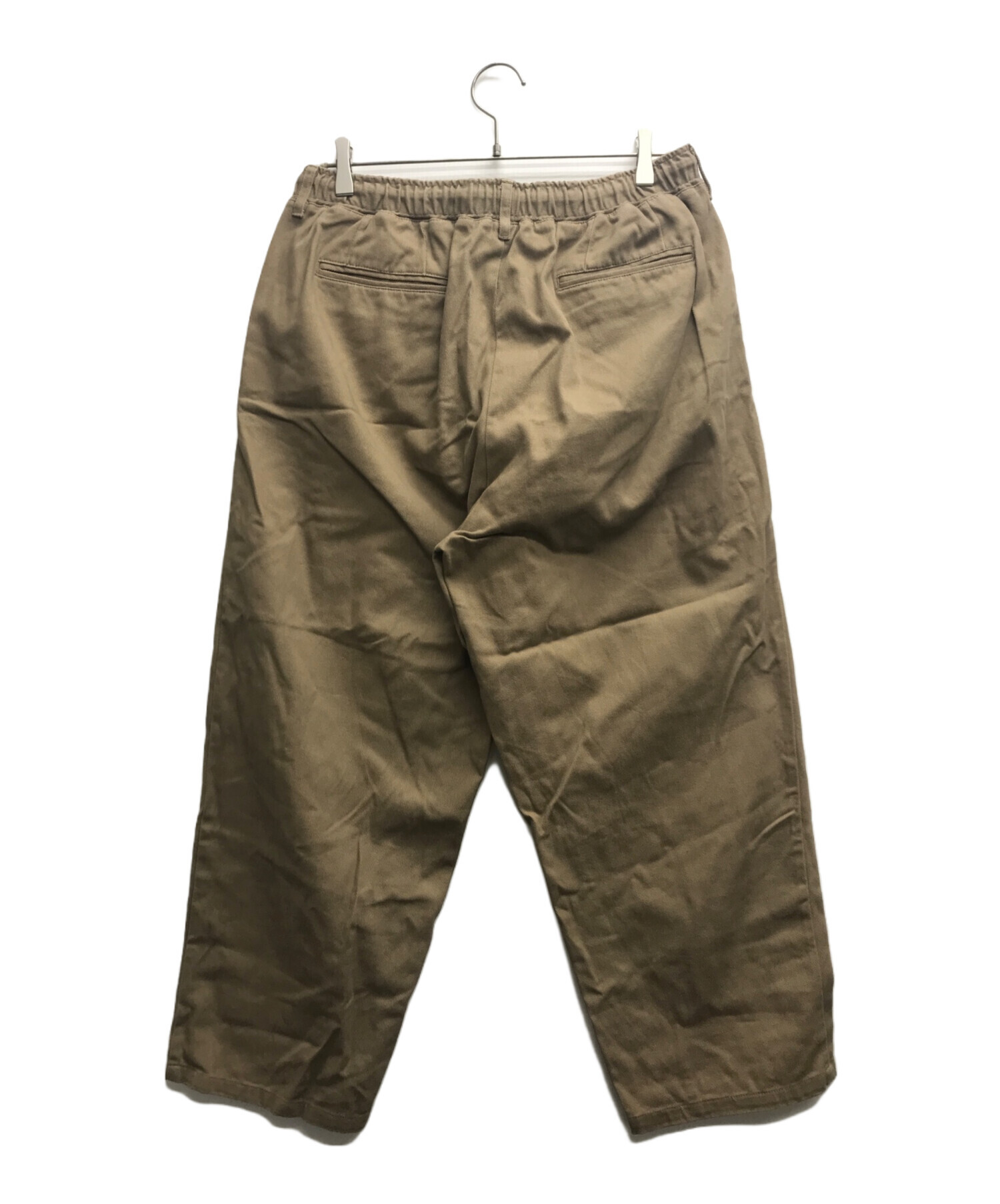 未使用品 CLUMSY PICTURES VINTAGE 2 CHINO パンツ 中古・古着通販】clumsy (クラムジー) VINTAGE 2 PLEATS EASY PANTS