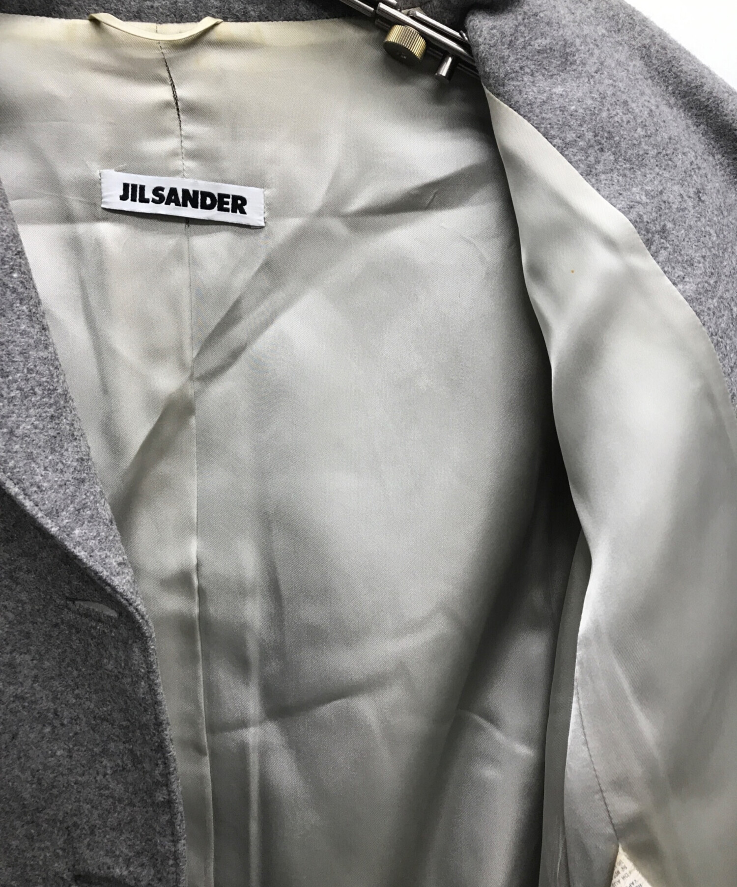 タグ付きアンゴラ混ウールコート タグ付き【自由区】ウール&アンゴラ混