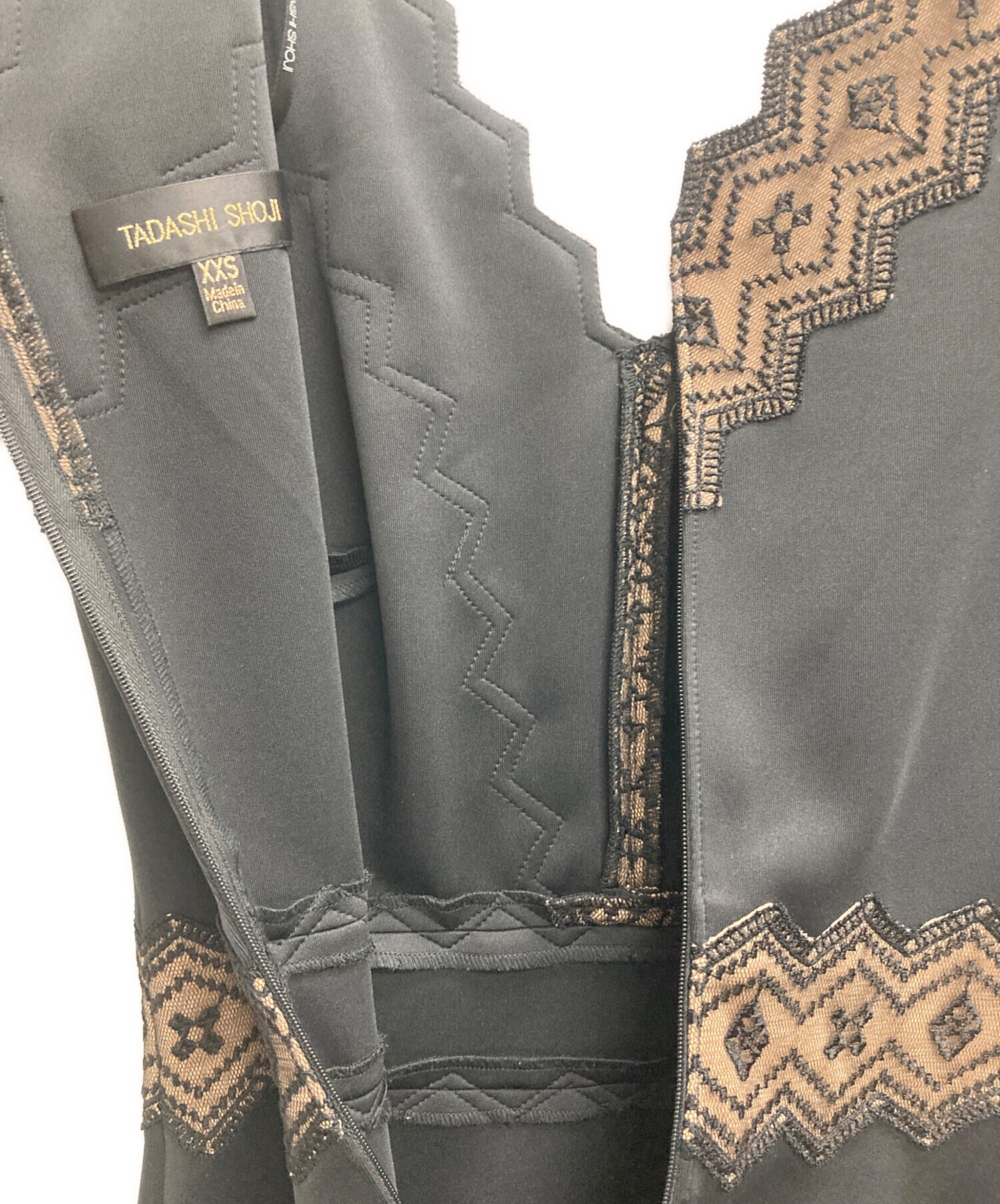 中古・古着通販】TADASHI SHOJI (タダシ ショージ) ノースリーブ 